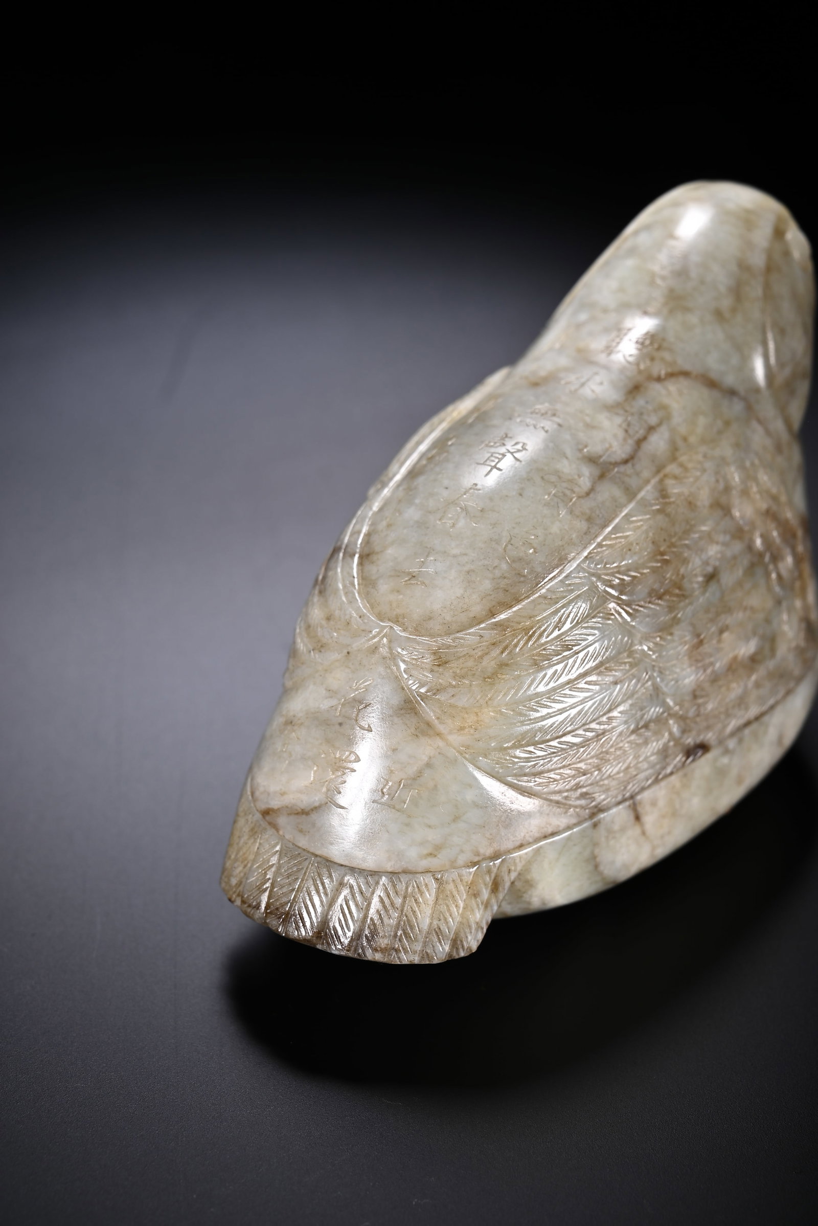Carved Jade Quail - 3