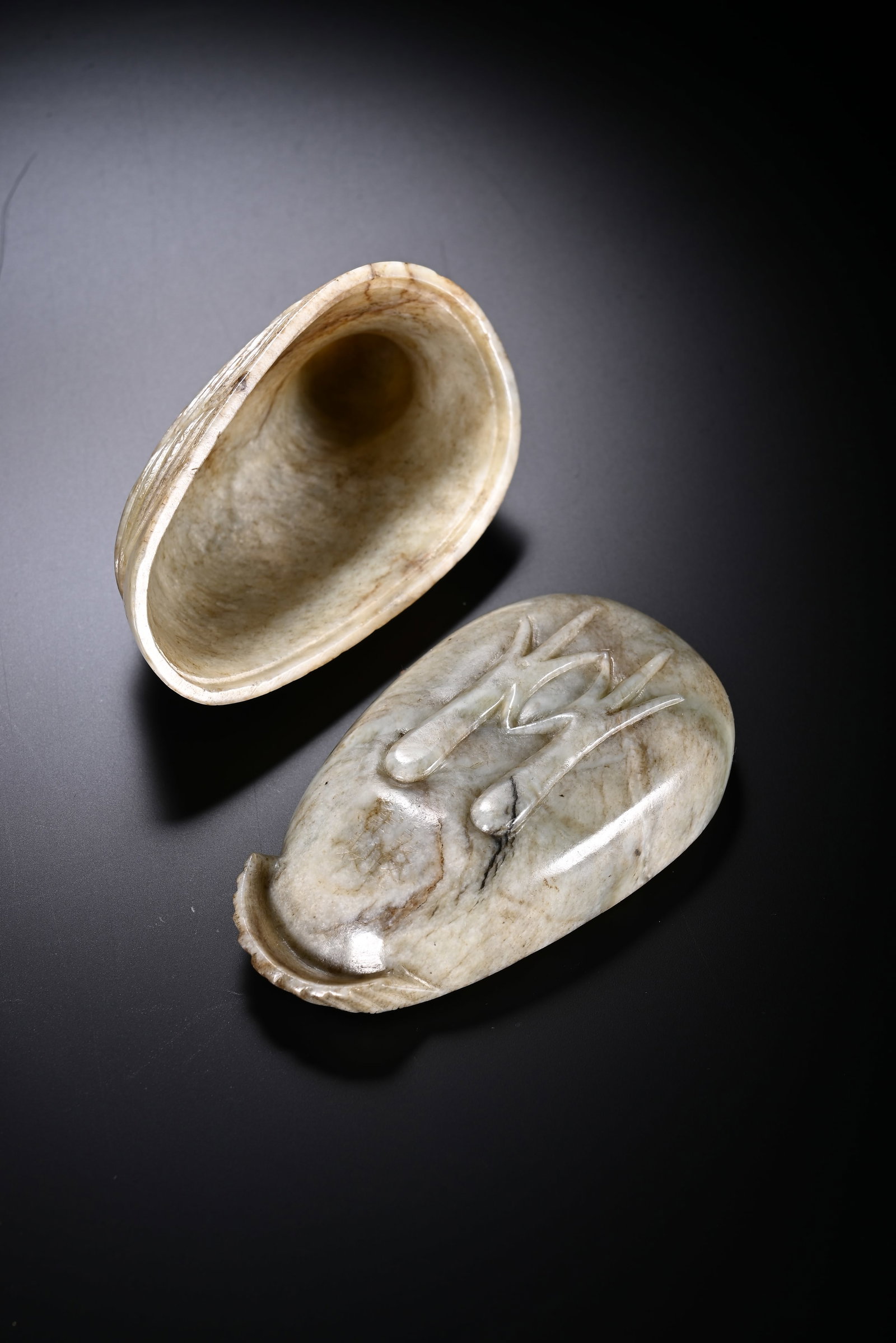 Carved Jade Quail - 9