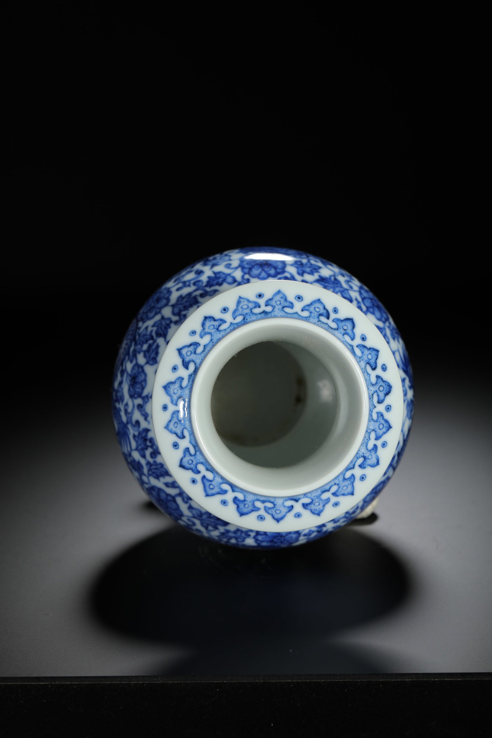Blue and White Dragon Vase - 7