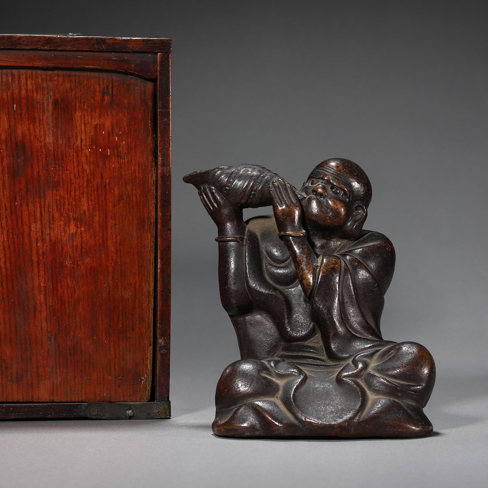 Carved Clay Figure Statue (1 of 7)