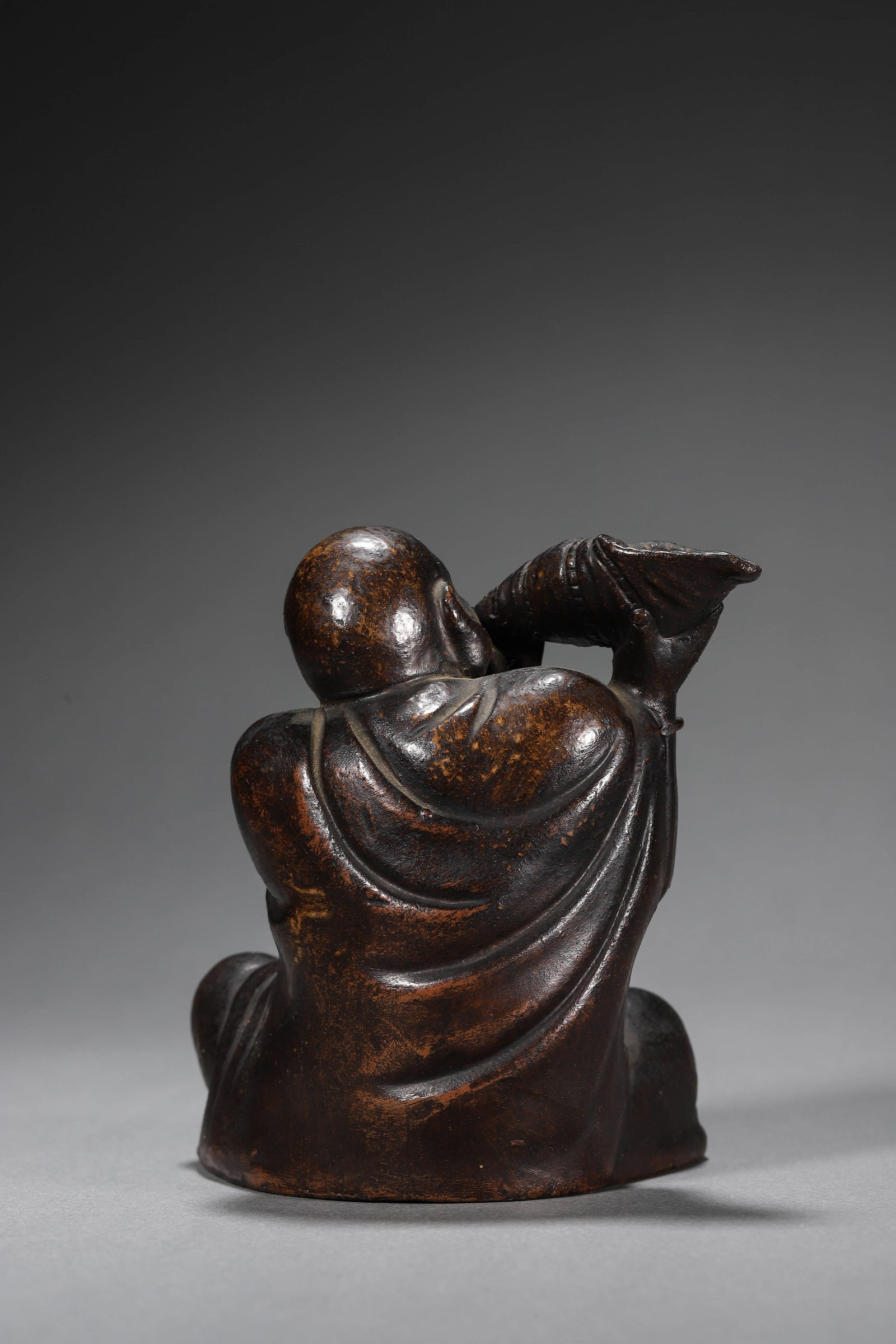 Carved Clay Figure Statue - 6