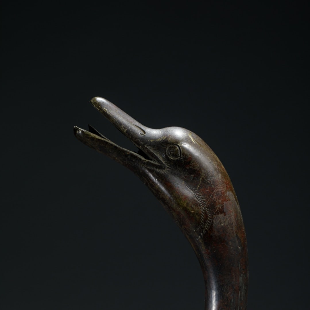 Bronze Duck-Form Statue - 2