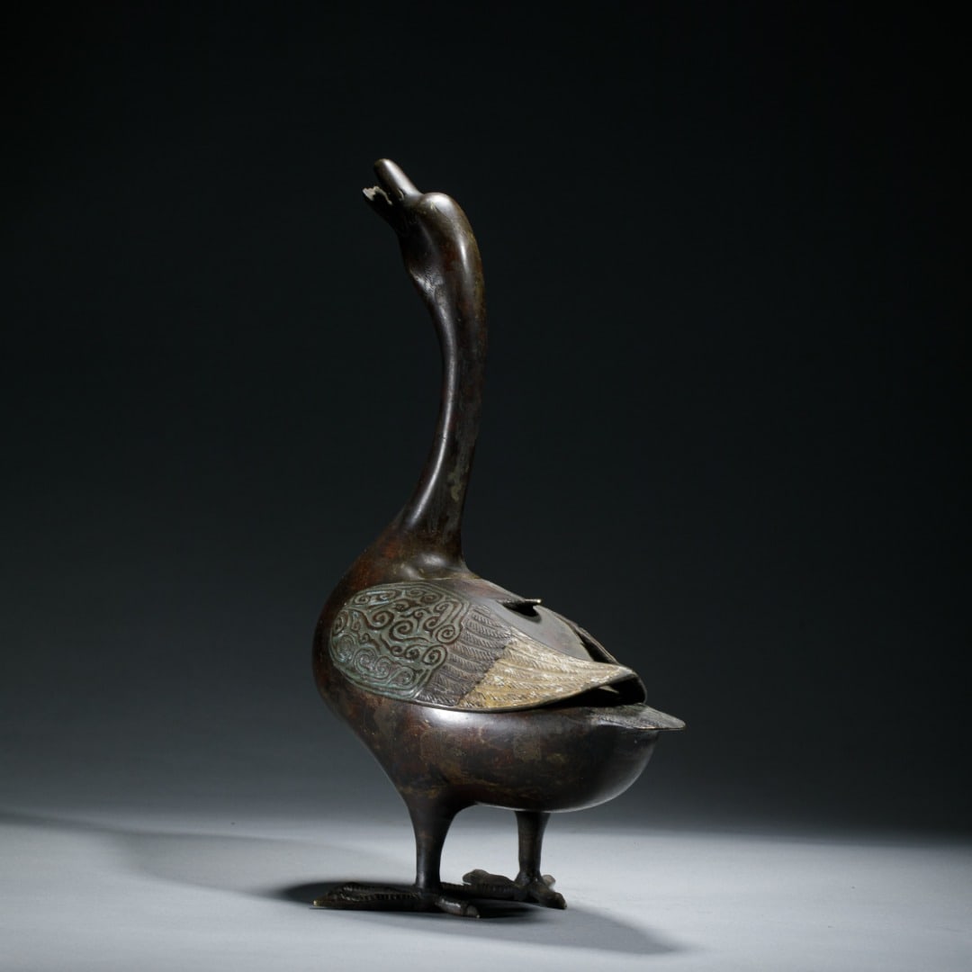 Bronze Duck-Form Statue - 4