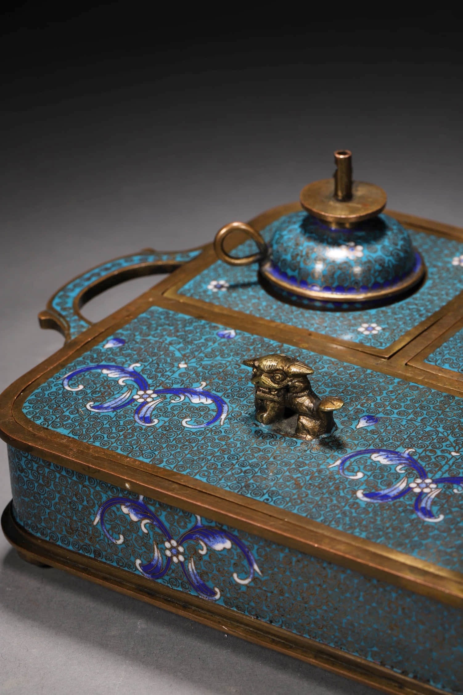 Cloisonne Enamel Opium Set - 3