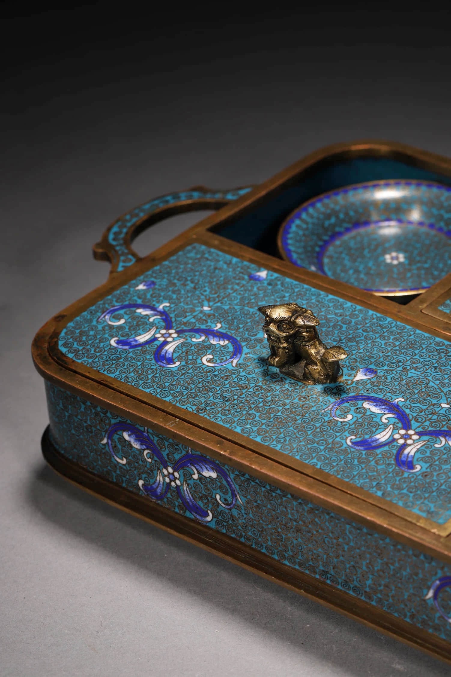 Cloisonne Enamel Opium Set - 5