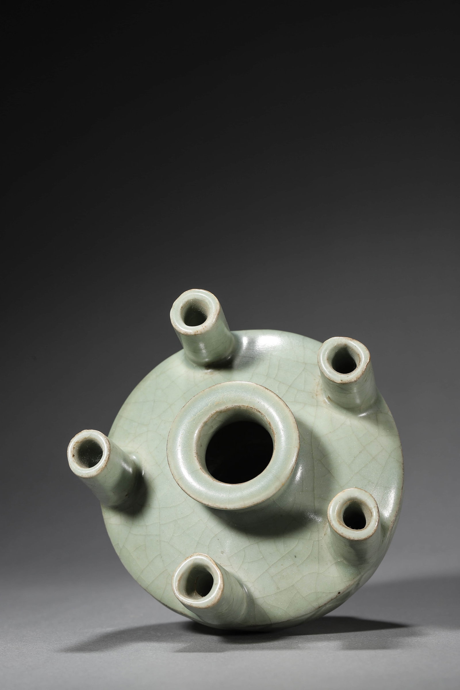 Longquan Kiln Five-Spouts Vase - 4