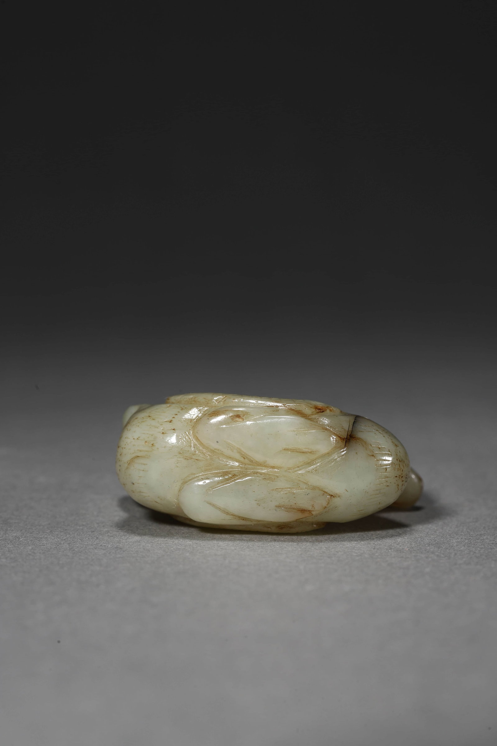 Carved Jade Duck Ornament - 8
