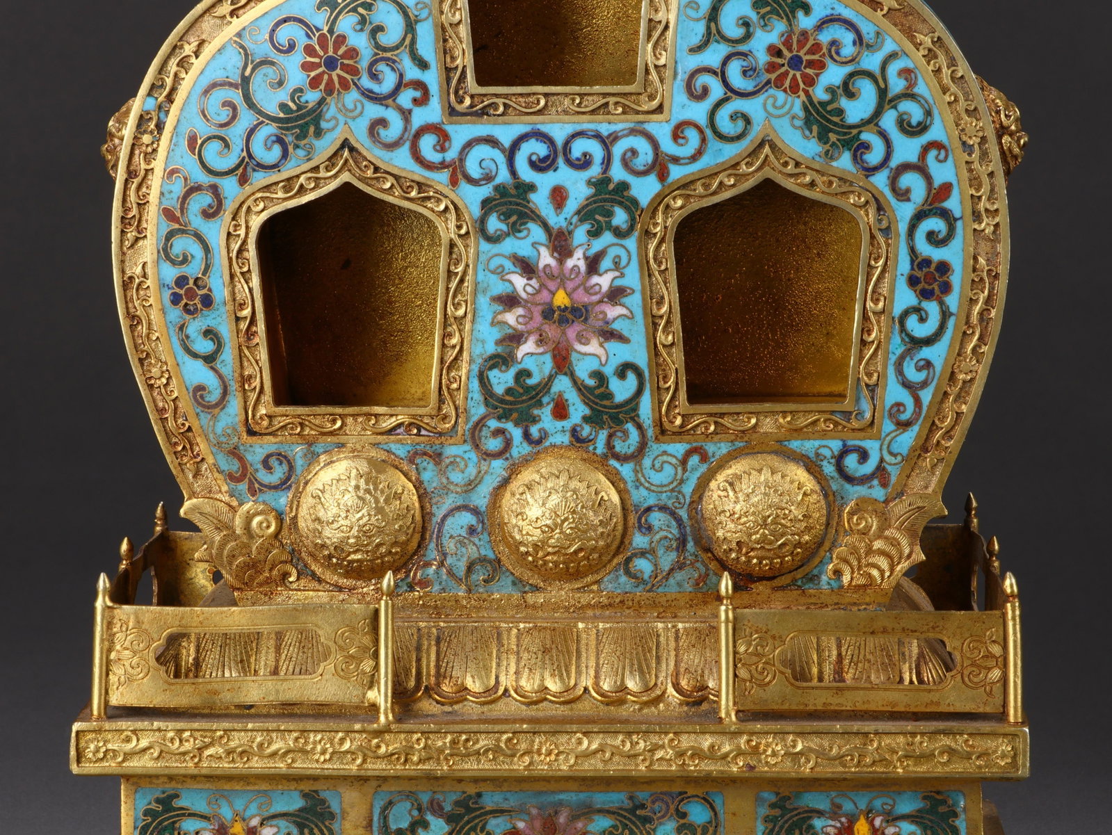Cloisonné-Enamel ‘Shrine’ - 3