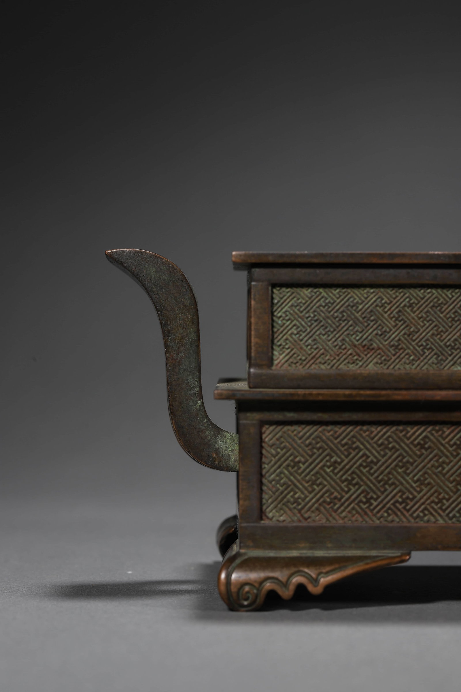 Bronze Openwork Incense Burner - 2