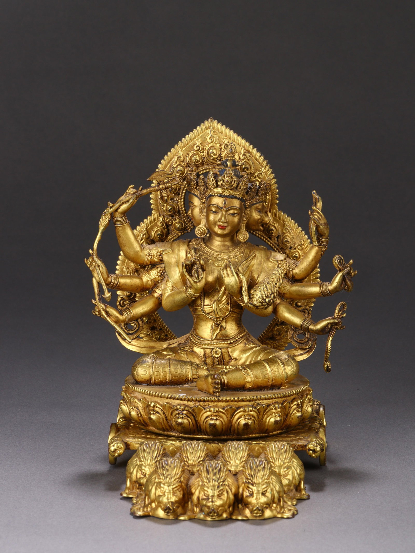 Gilt-Bronze ‘Buddha Figure’ - 4