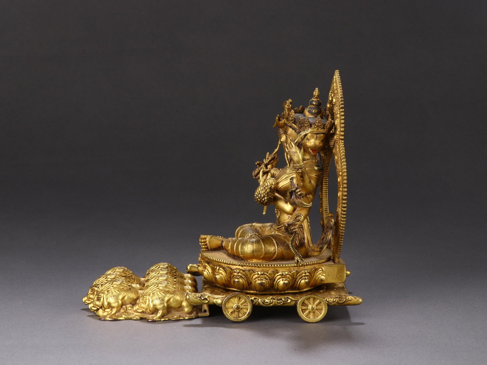 Gilt-Bronze ‘Buddha Figure’ - 5