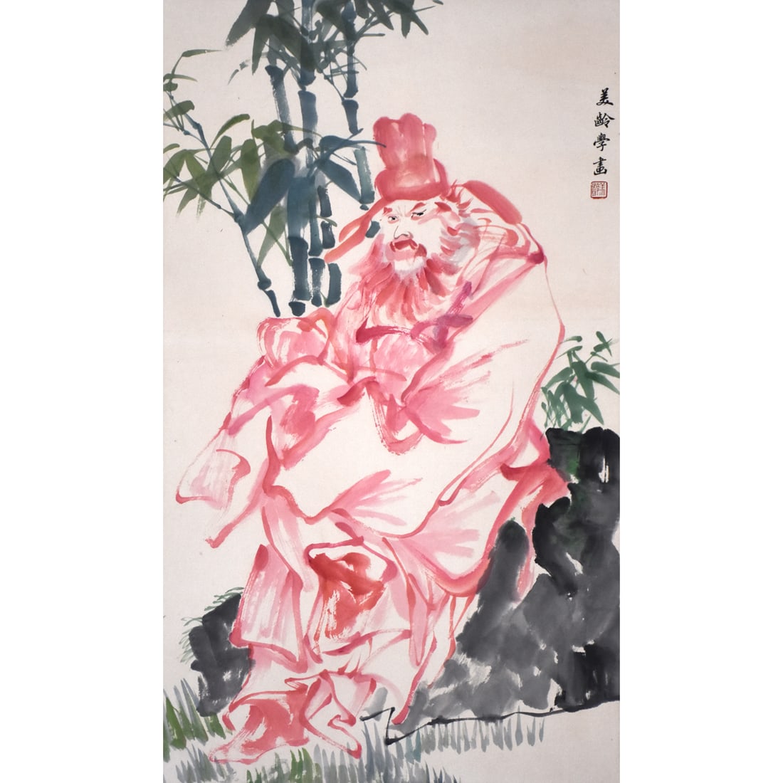 Chinese Drawing Figure Painting, Soong Meiling Mark: Chinese Drawing Figure Painting, Soong Meiling Mark 80×48cm
