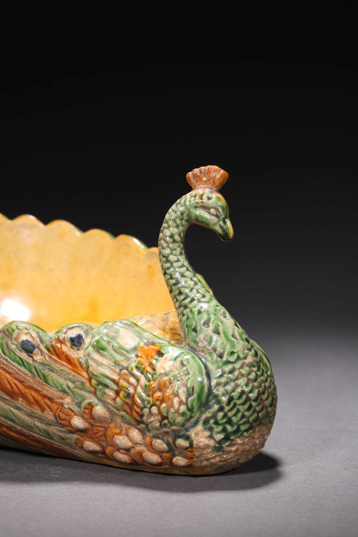 Sancai-Glazed Washer - 2