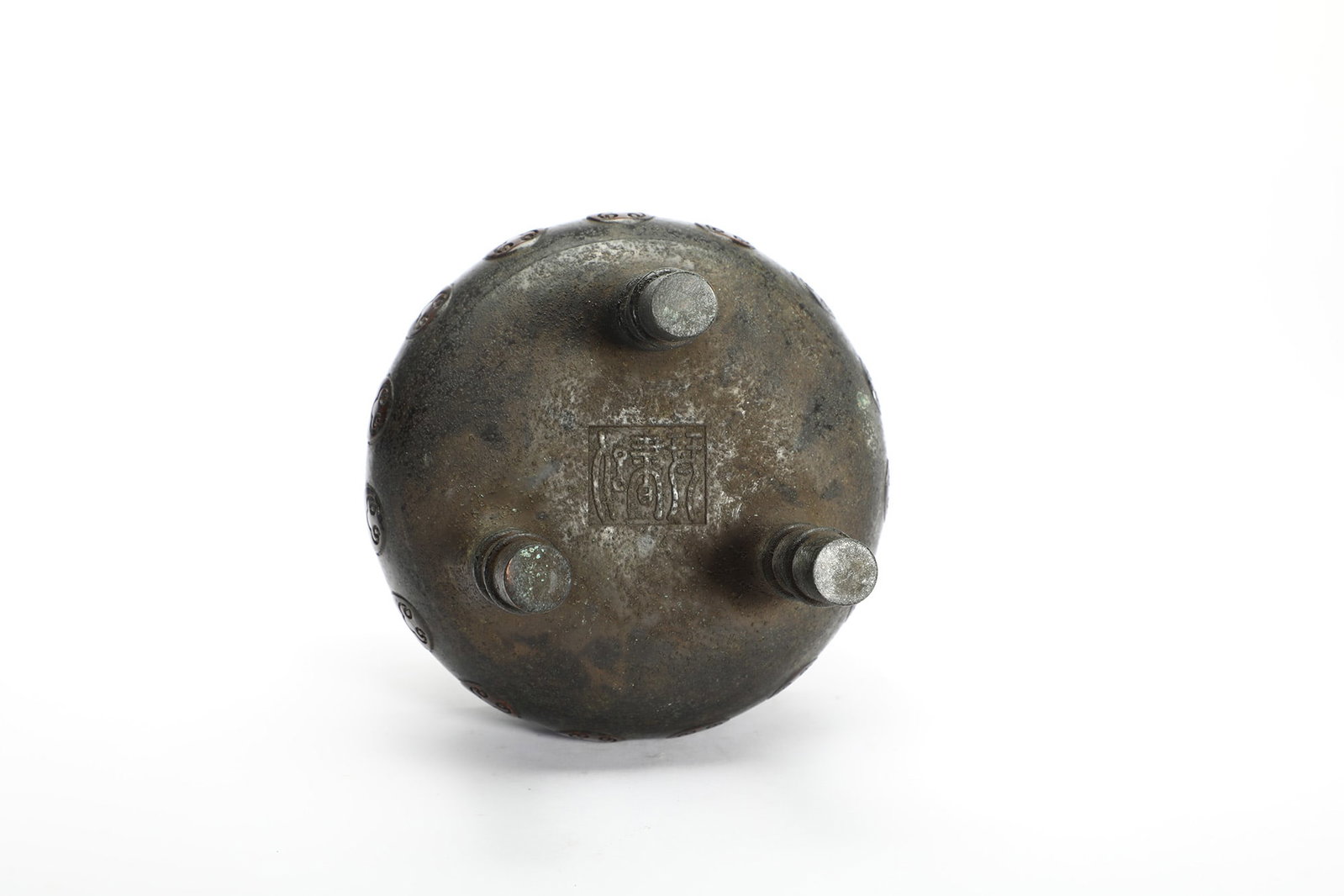 Bronze ‘Ruyi’ Tripod Censer - 9