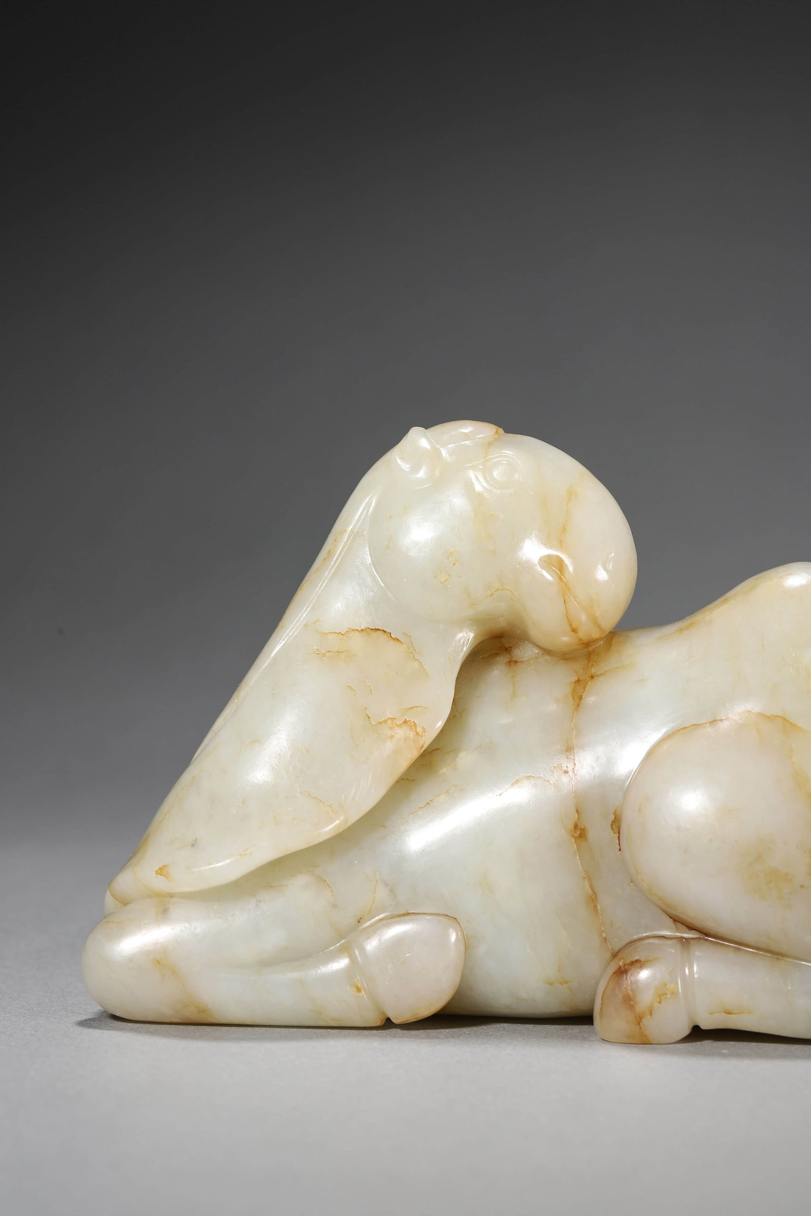 Jade Bactria Camel Carving - 2