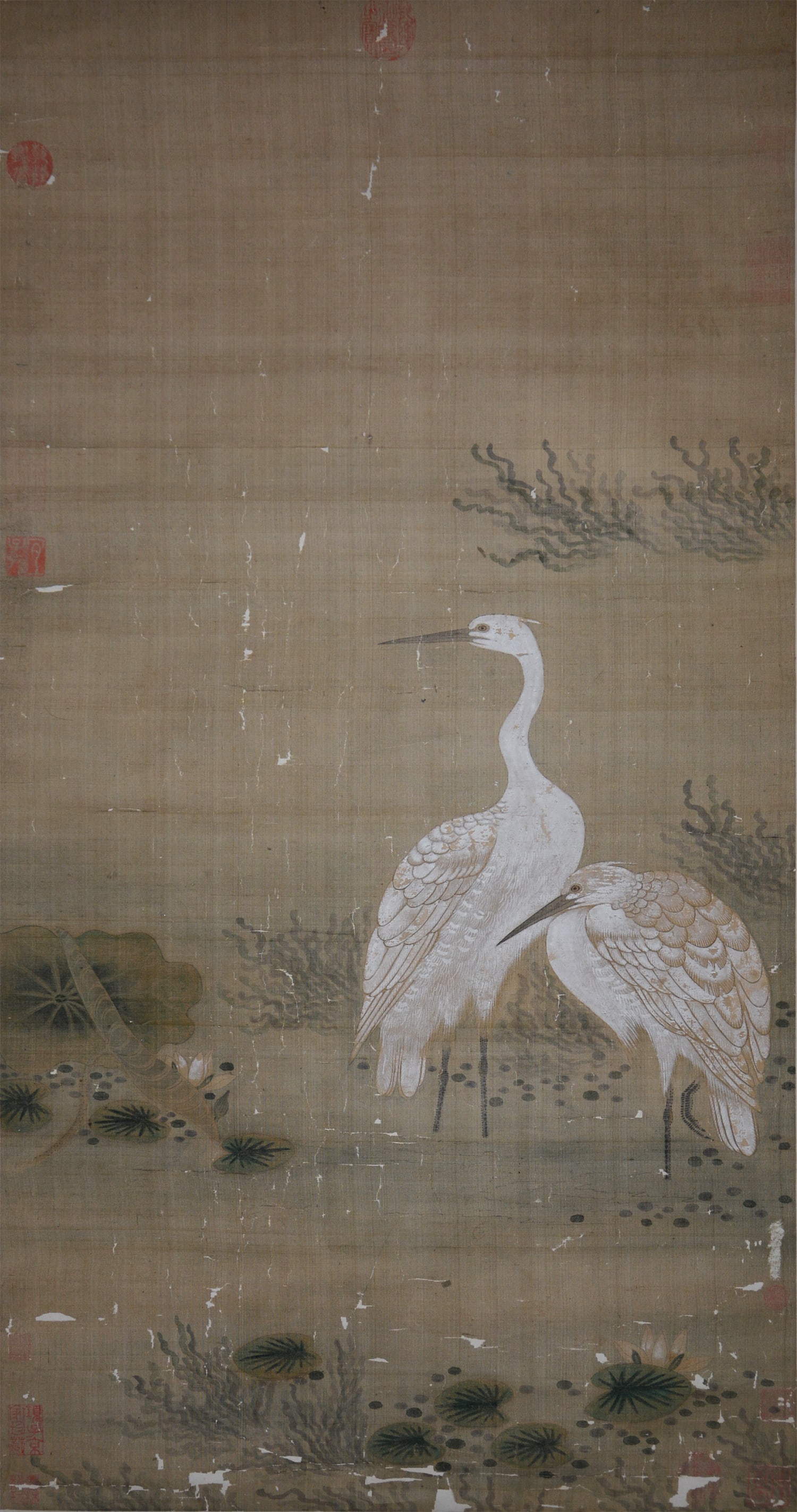 Chinese Drawing Animal Painting, Anonymous Mark: Chinese Drawing Animal Painting, Anonymous Mark 93×48cm