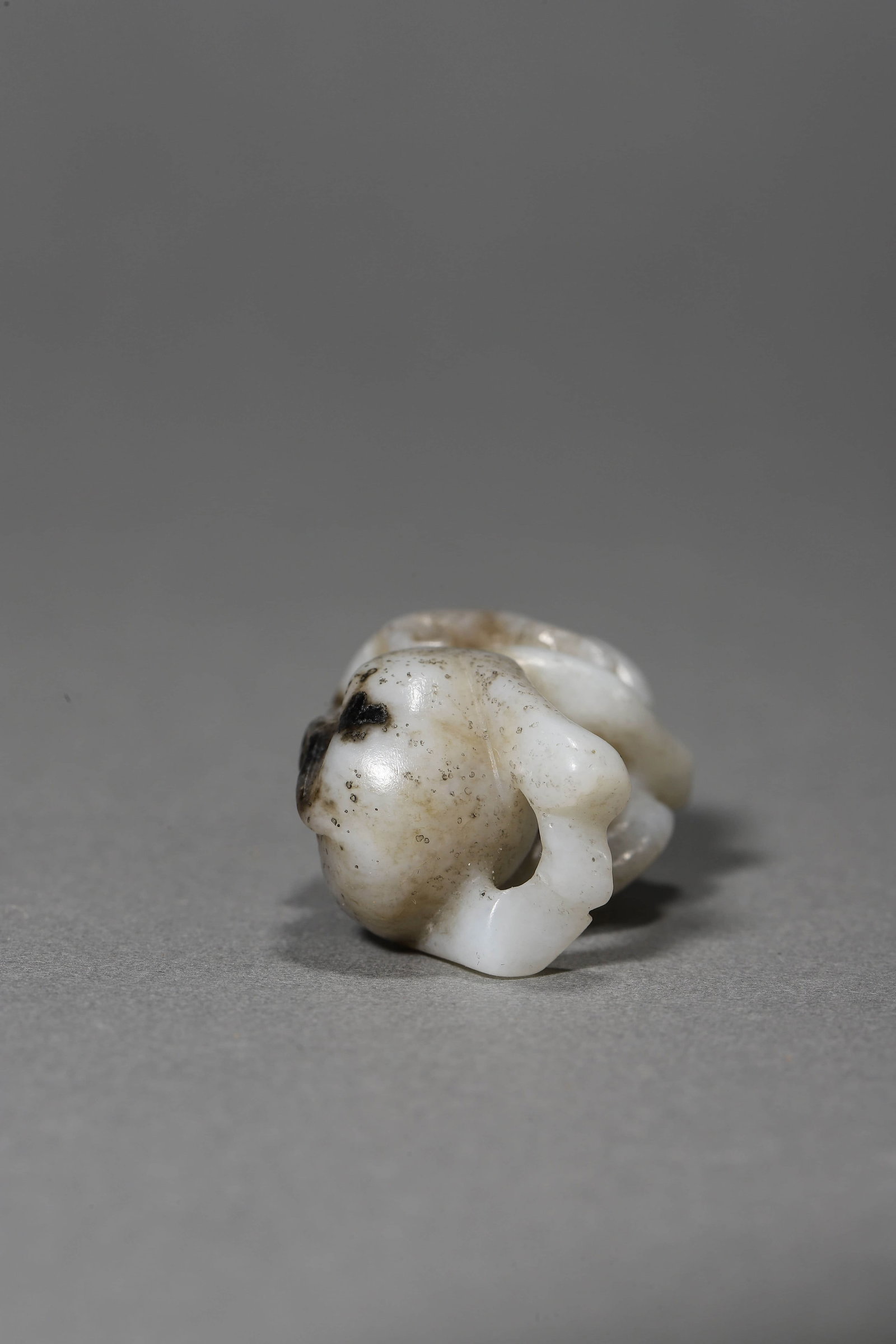 Carved Jade Monkey Ornament - 4