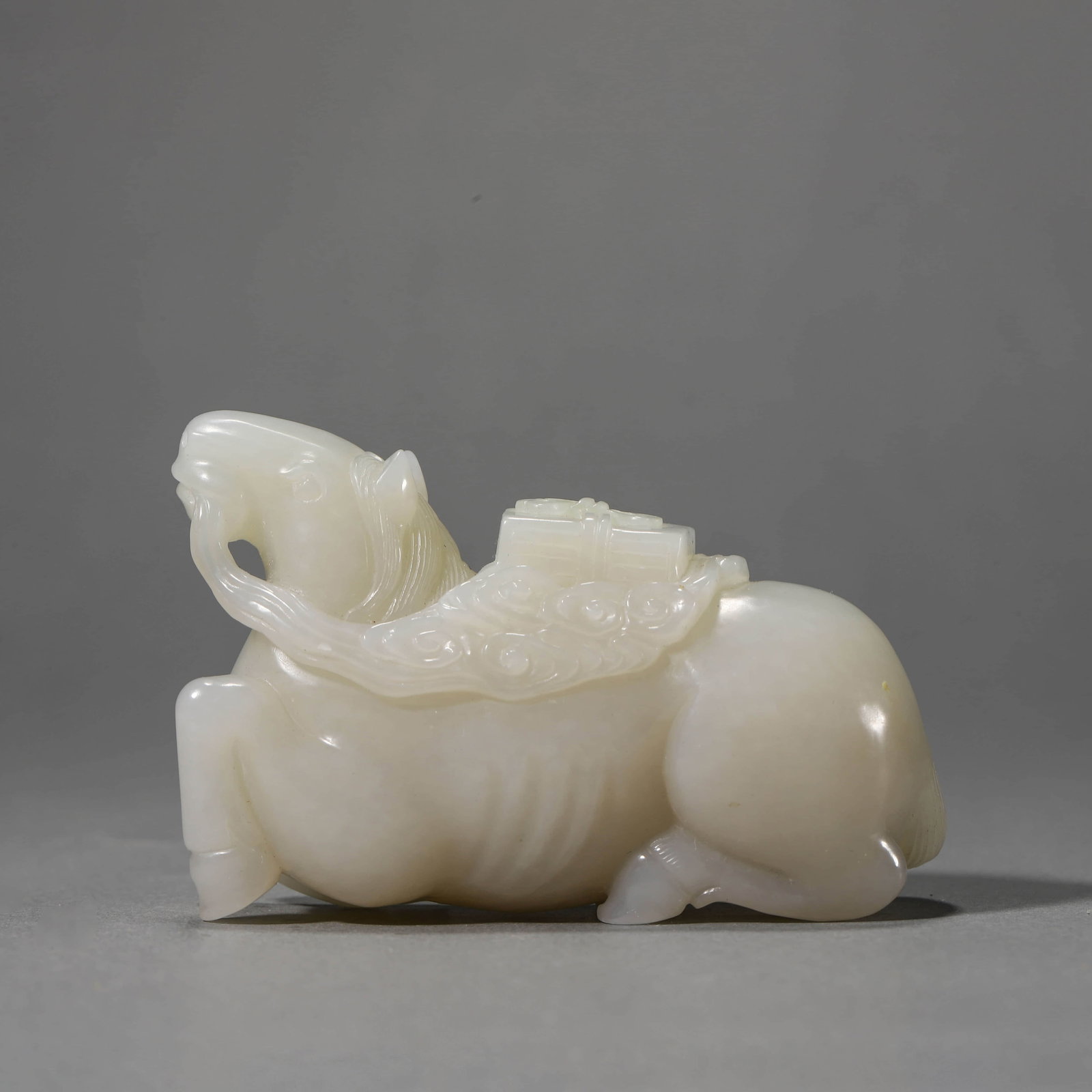 Jade Horse: Jade Horse Length:9cm, Width:3.2cm, Height:5.5cm,