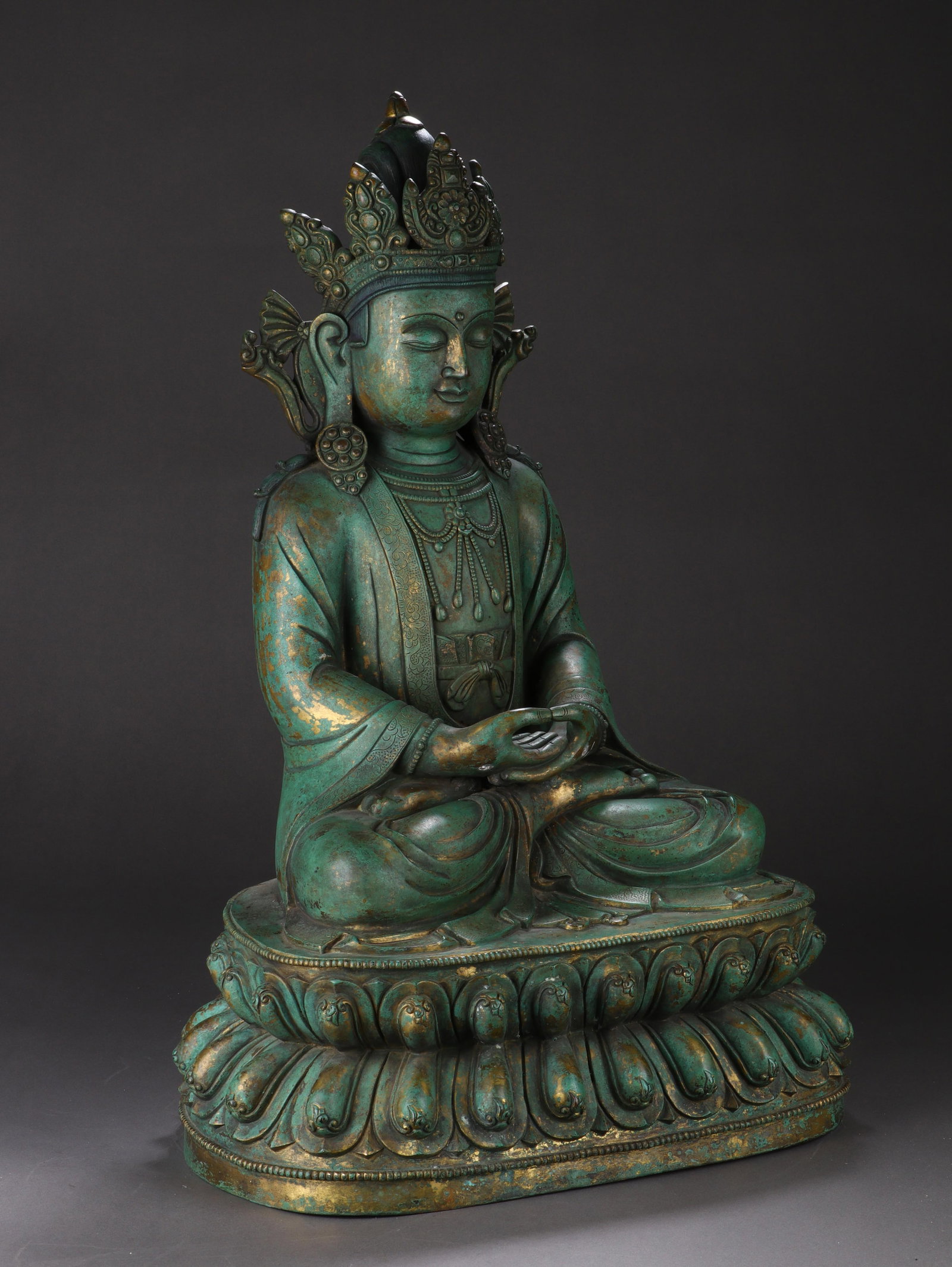 Bronze ‘Buddha Figure’ - 3