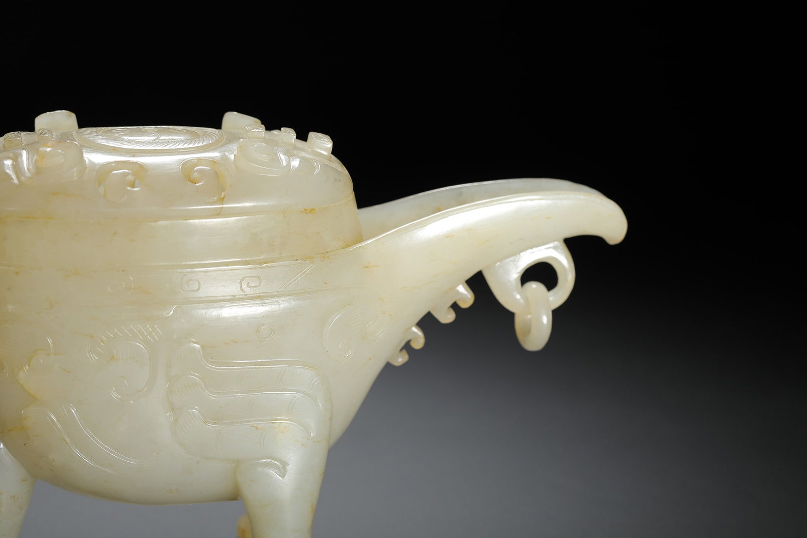 Carved Jade Cup - 2
