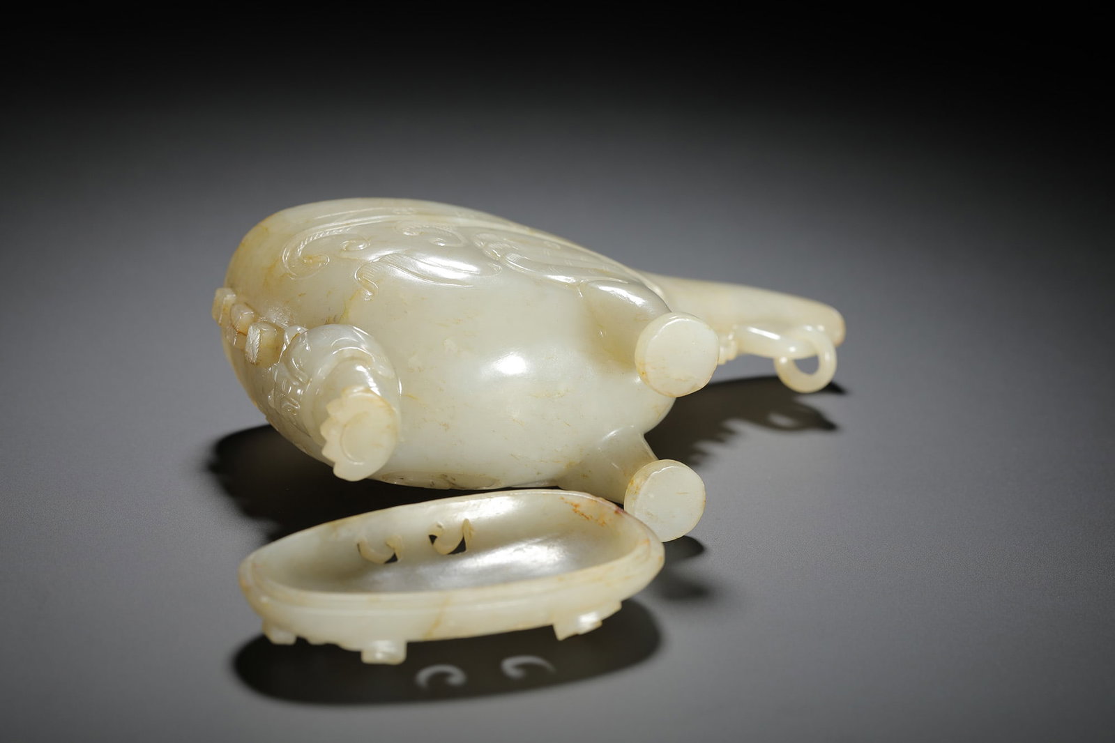 Carved Jade Cup - 9