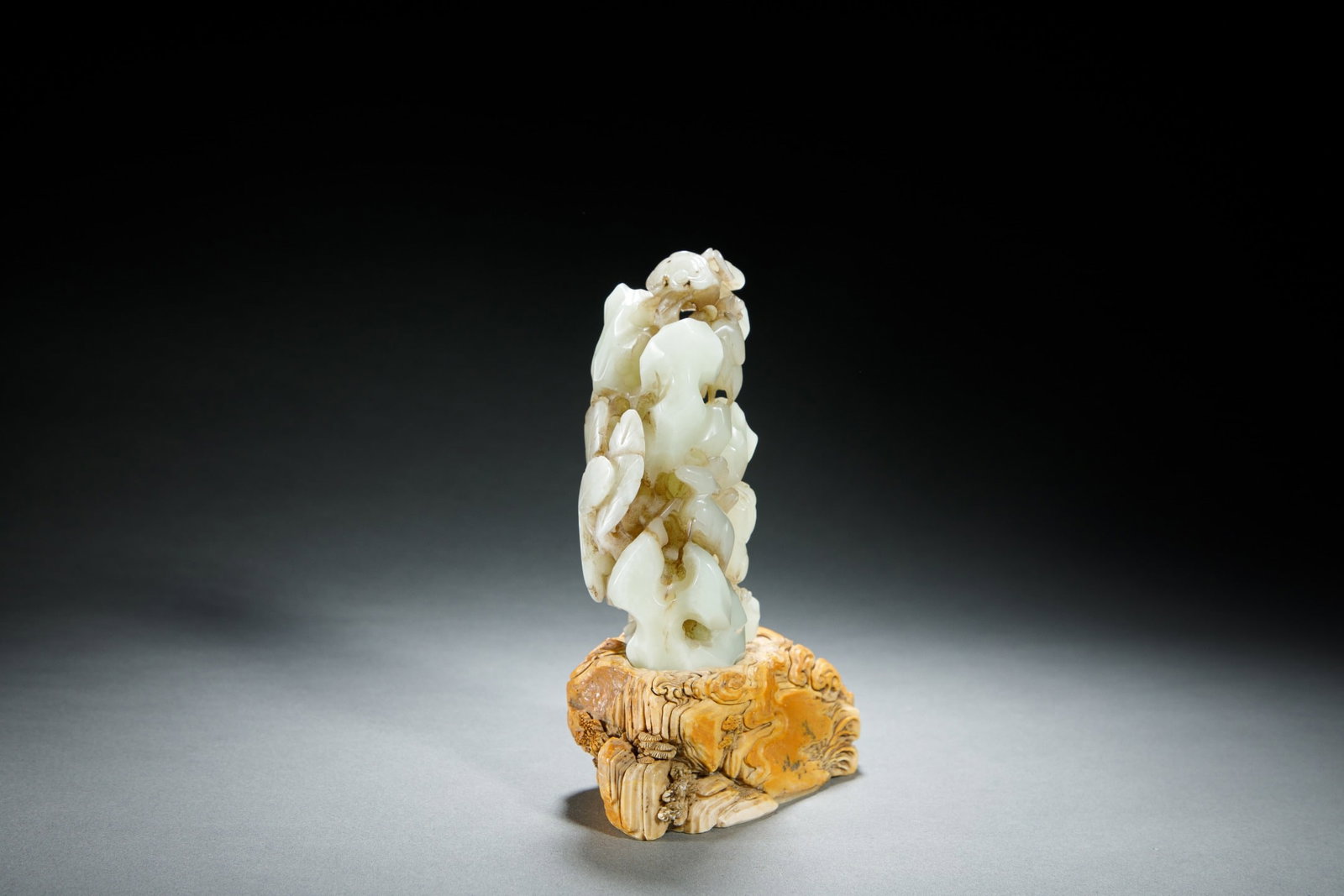 Carved-Jade ‘Mountain’ - 3