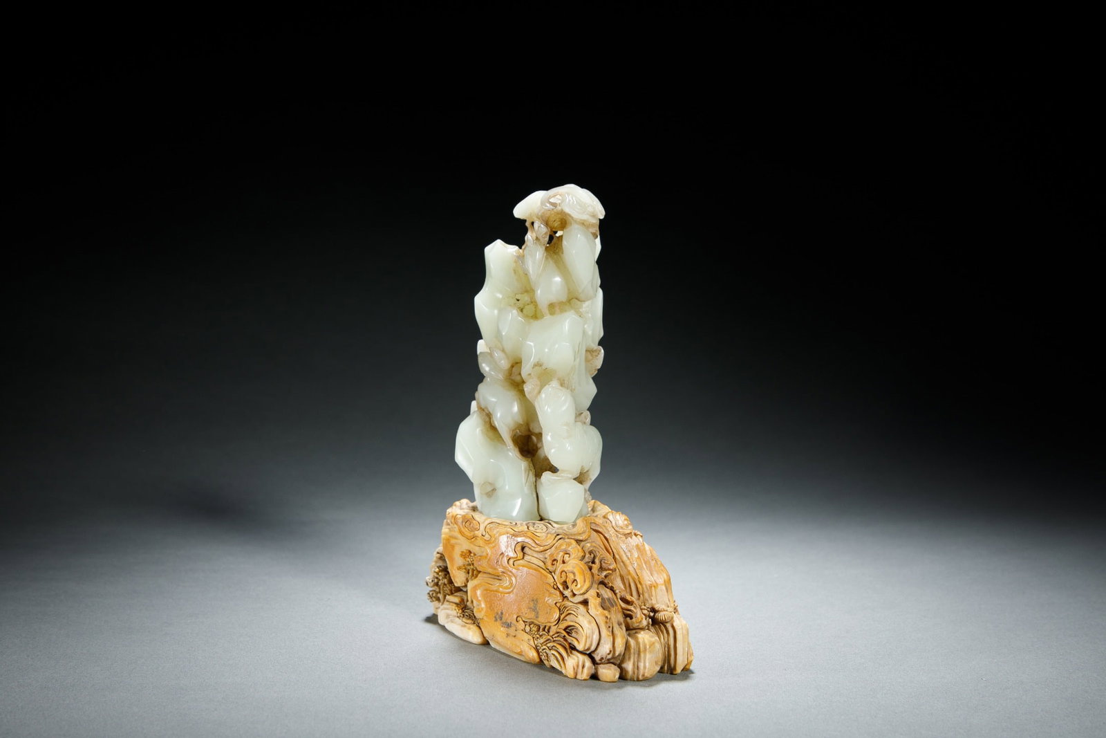 Carved-Jade ‘Mountain’ - 6