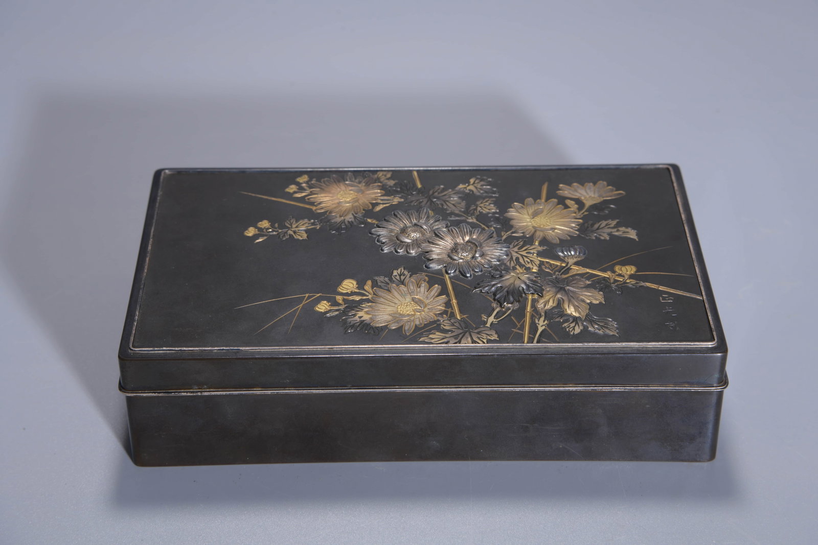 Inlaid Sandalwood Rectangular Box and Cover - 4
