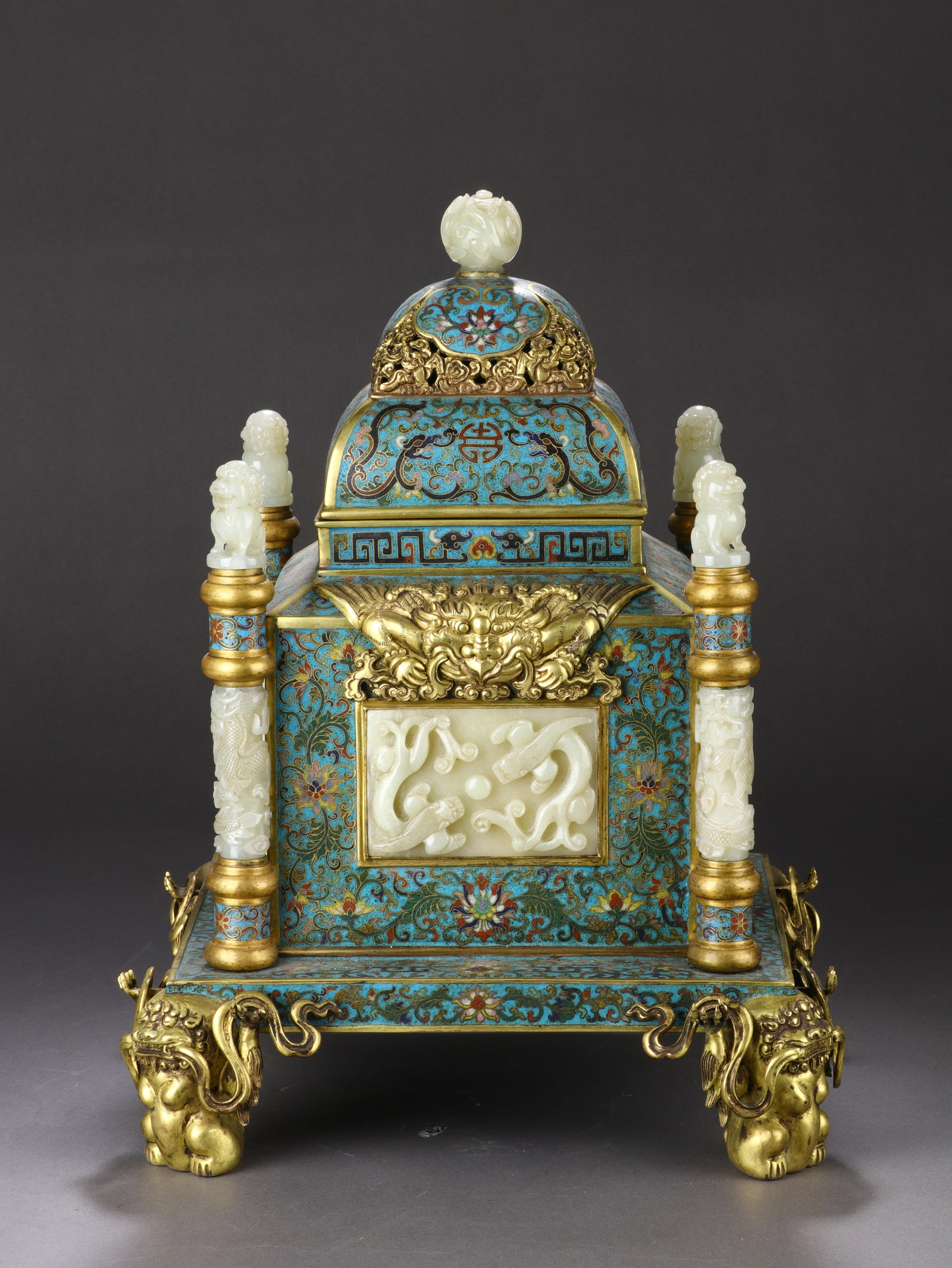 Cloisonné-Enamel ‘Incense Burner’ - 6