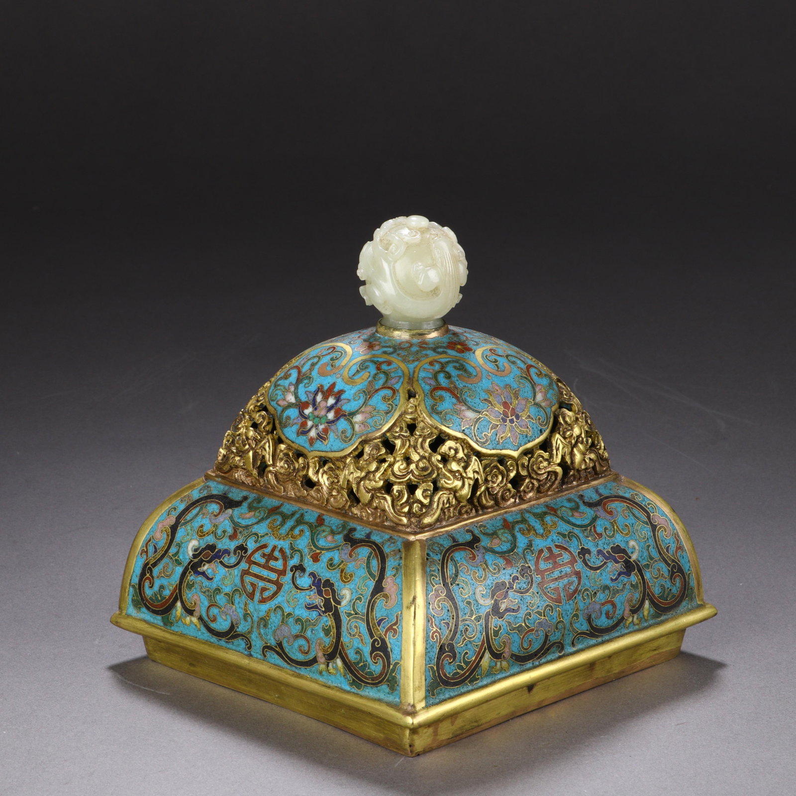Cloisonné-Enamel ‘Incense Burner’ - 9