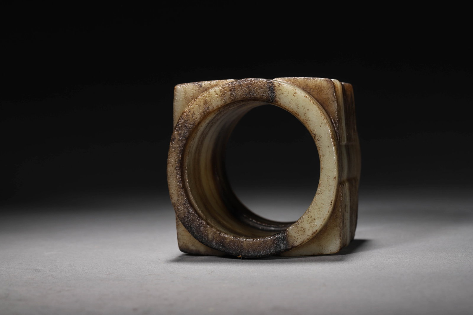 Brownish Jade Cong - 6