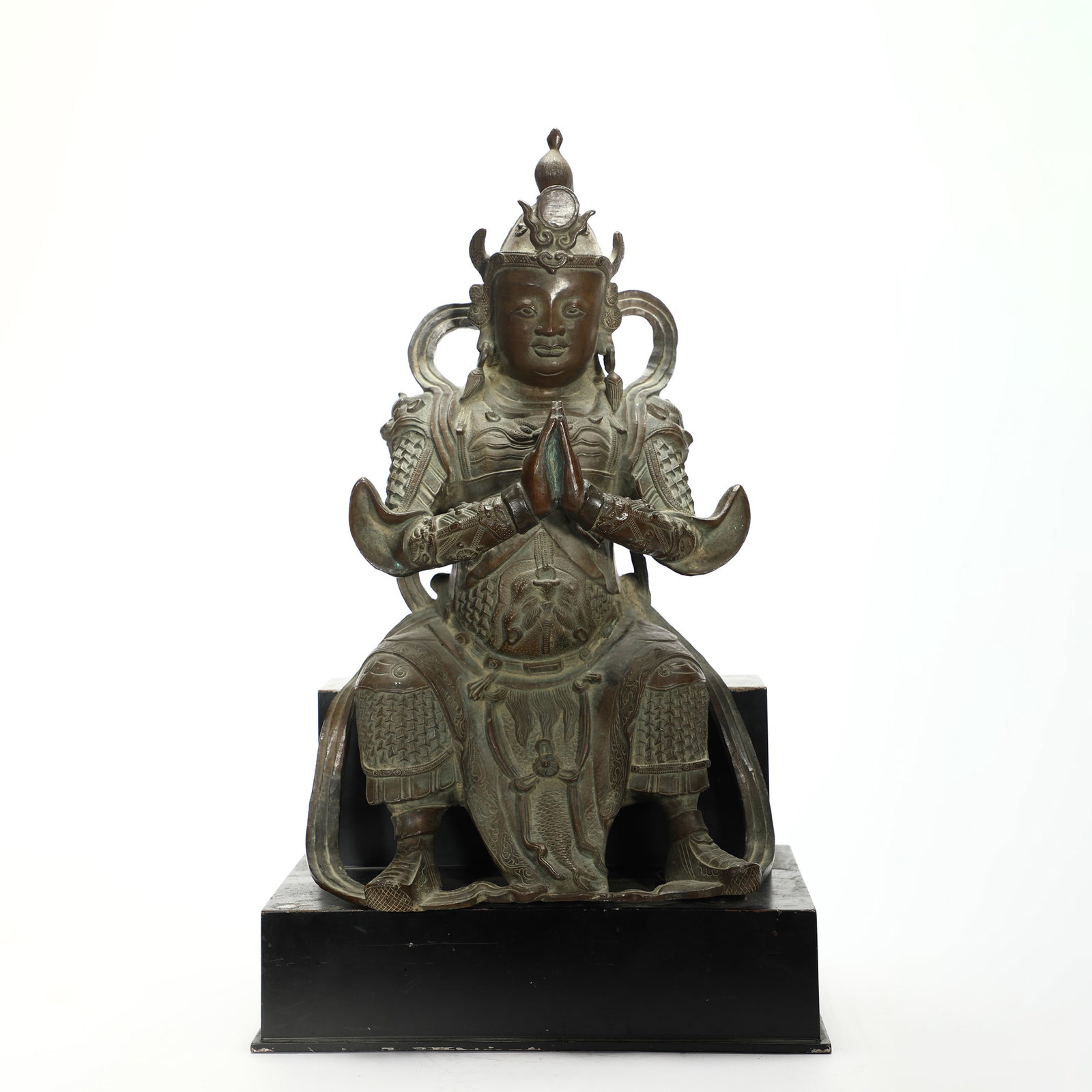 Bronze Figure of Skanda (Wei Tuo): Bronze Figure of Skanda (Wei Tuo) Height:60.5cm