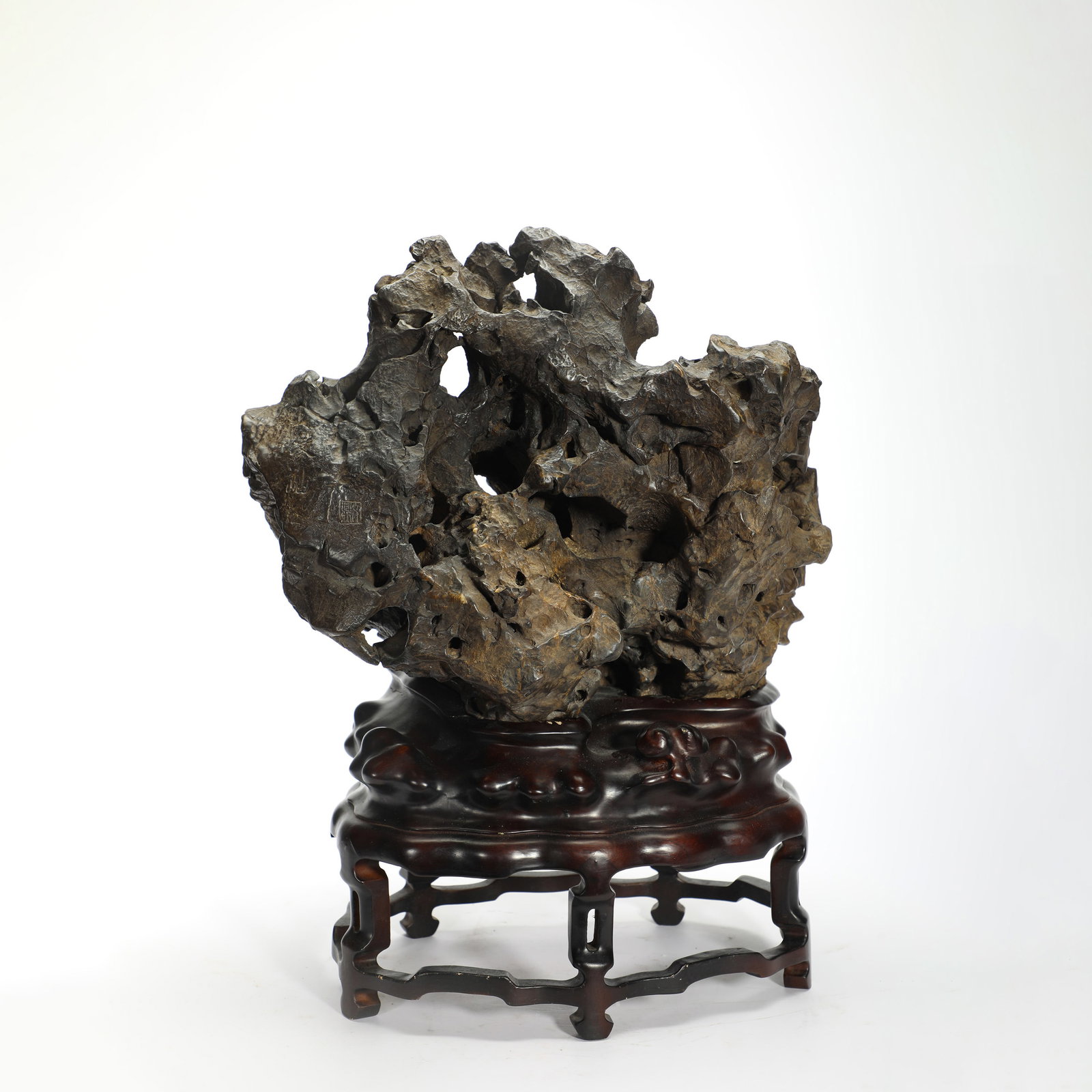 Scholar's Rock: Scholar's Rock Height:45cm Width:38cm
