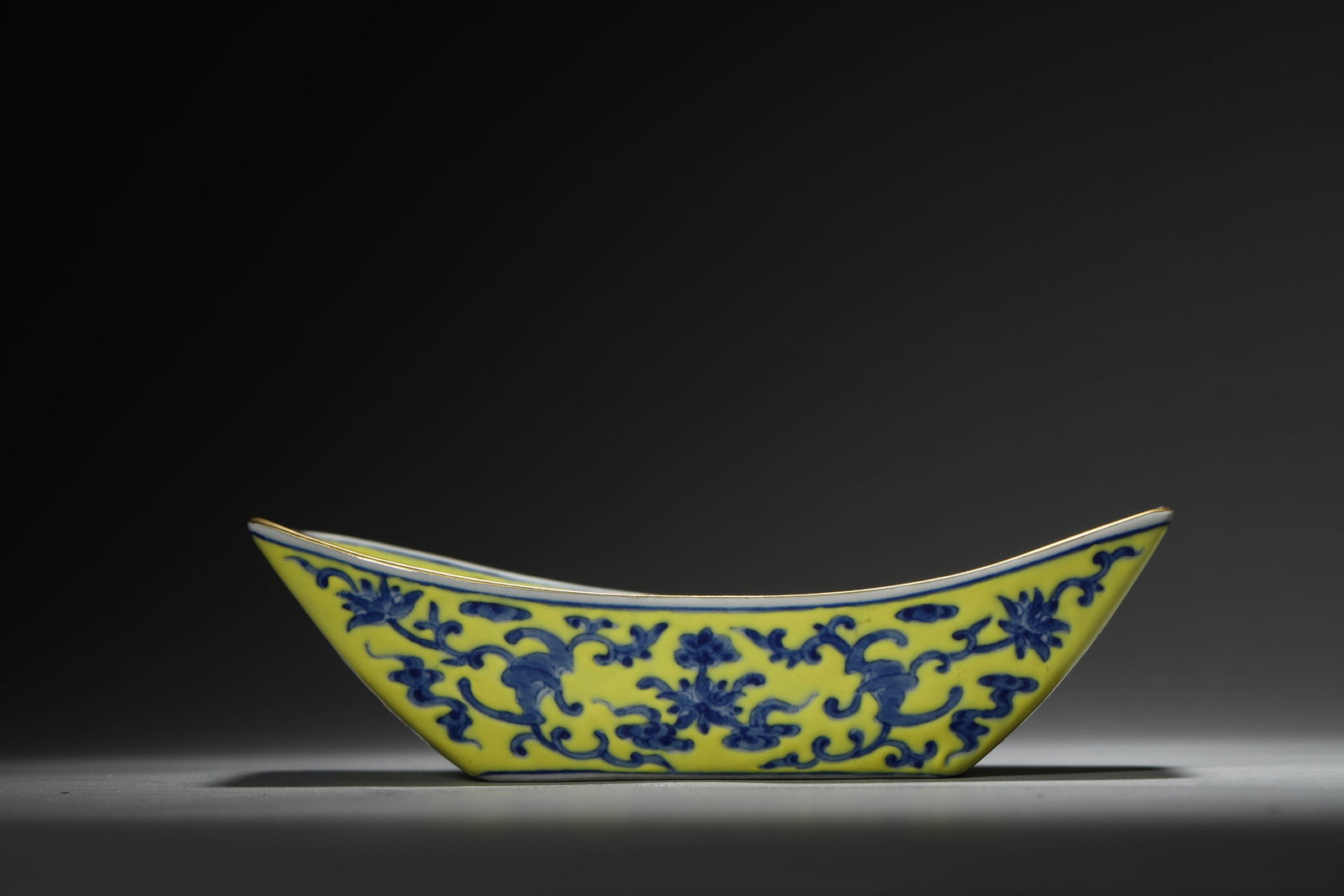 Yellow Ground Dragon Tea Tray - 2