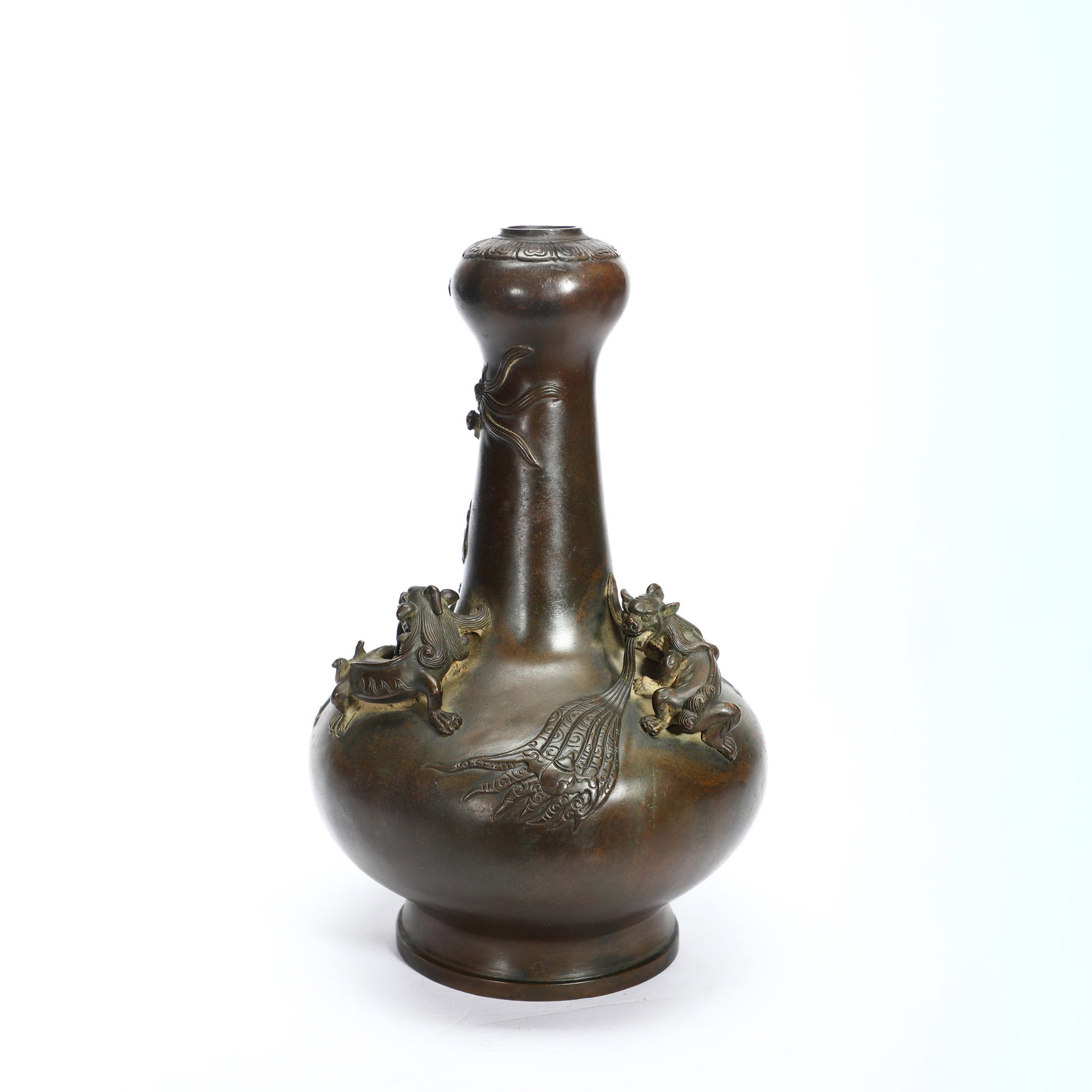 Bronze 'Double-Dragon' Vase (1 of 9)