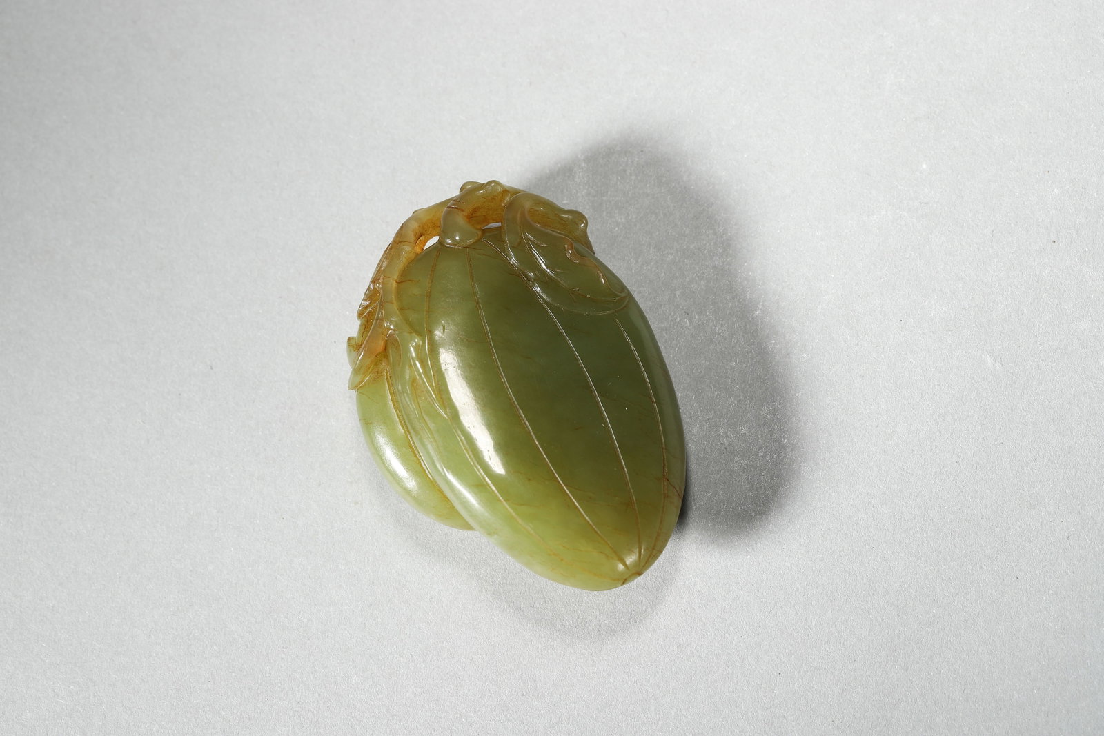 Yellow Jade Fruit Pendant - 5