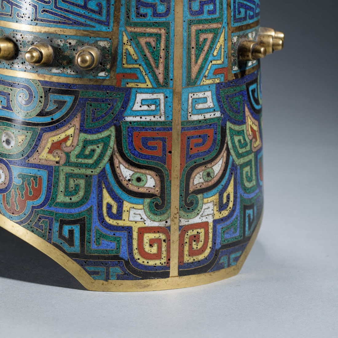 Cloisonne Enamel Temple Bell - 5