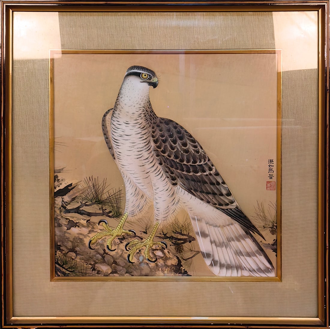 Chinese Drawing Animal Painting, Ma Jin Mark: Chinese Drawing Animal Painting, Ma Jin Mark 36×36cm