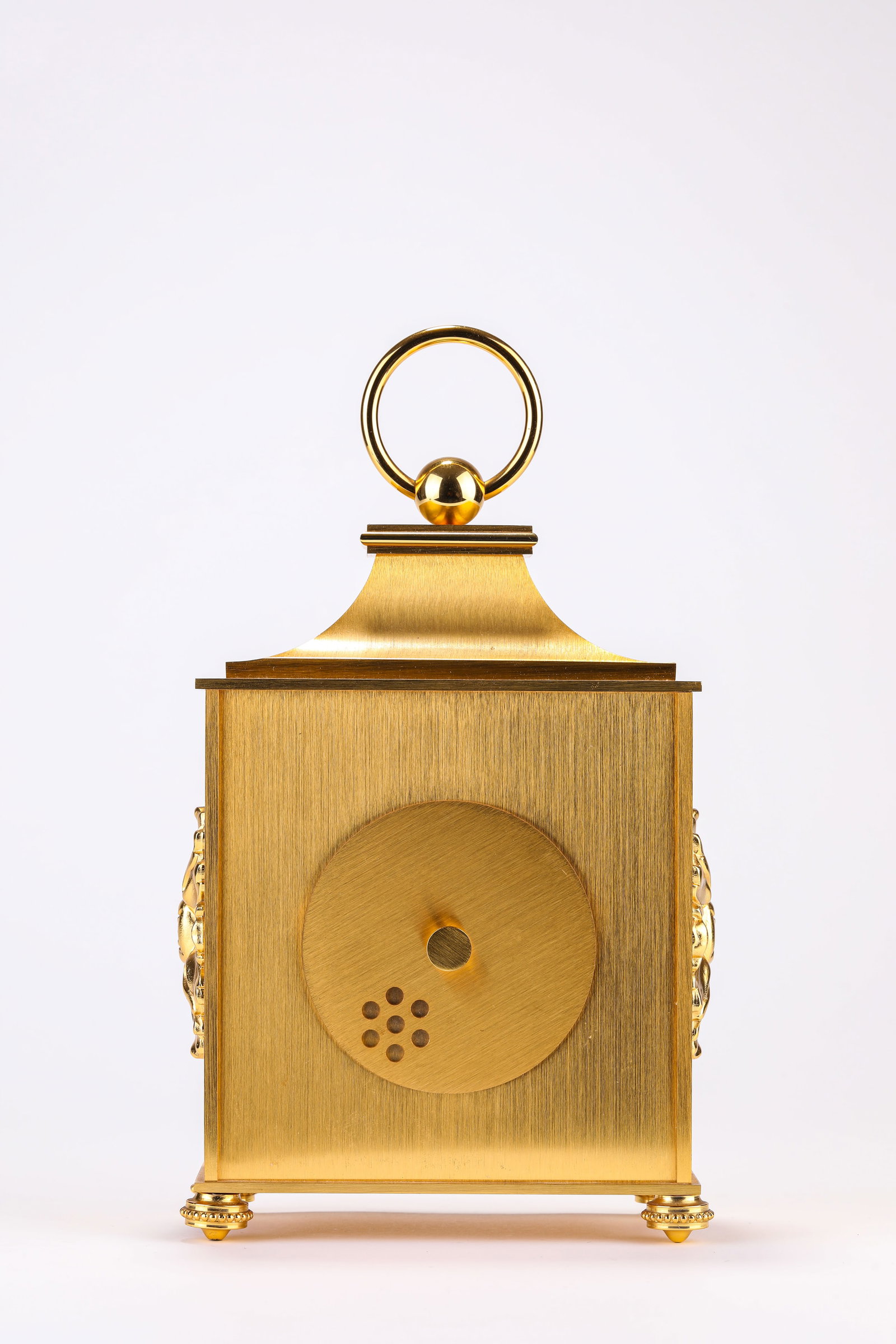AN ?HOUR LAVIGEN? GILT-BRONZE CLOCK - 3