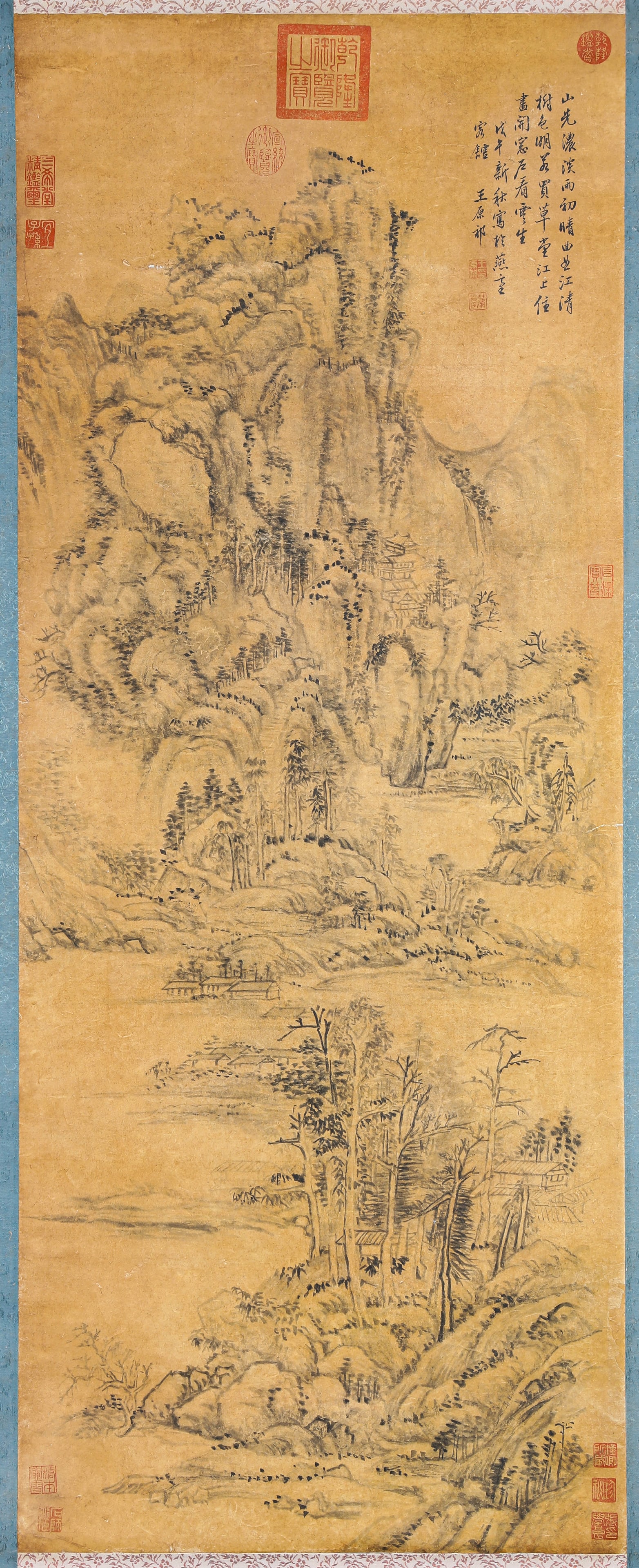 WANG YUANQI (1642-1715), ATTRIBUTED TO, LANDSCAPE (1 of 9)