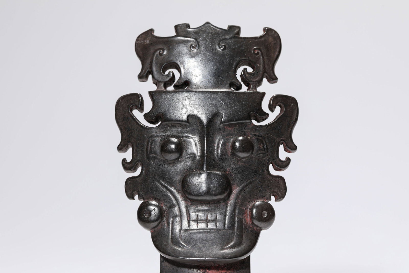 A JADE ?ANCESTOR HEAD? - 2