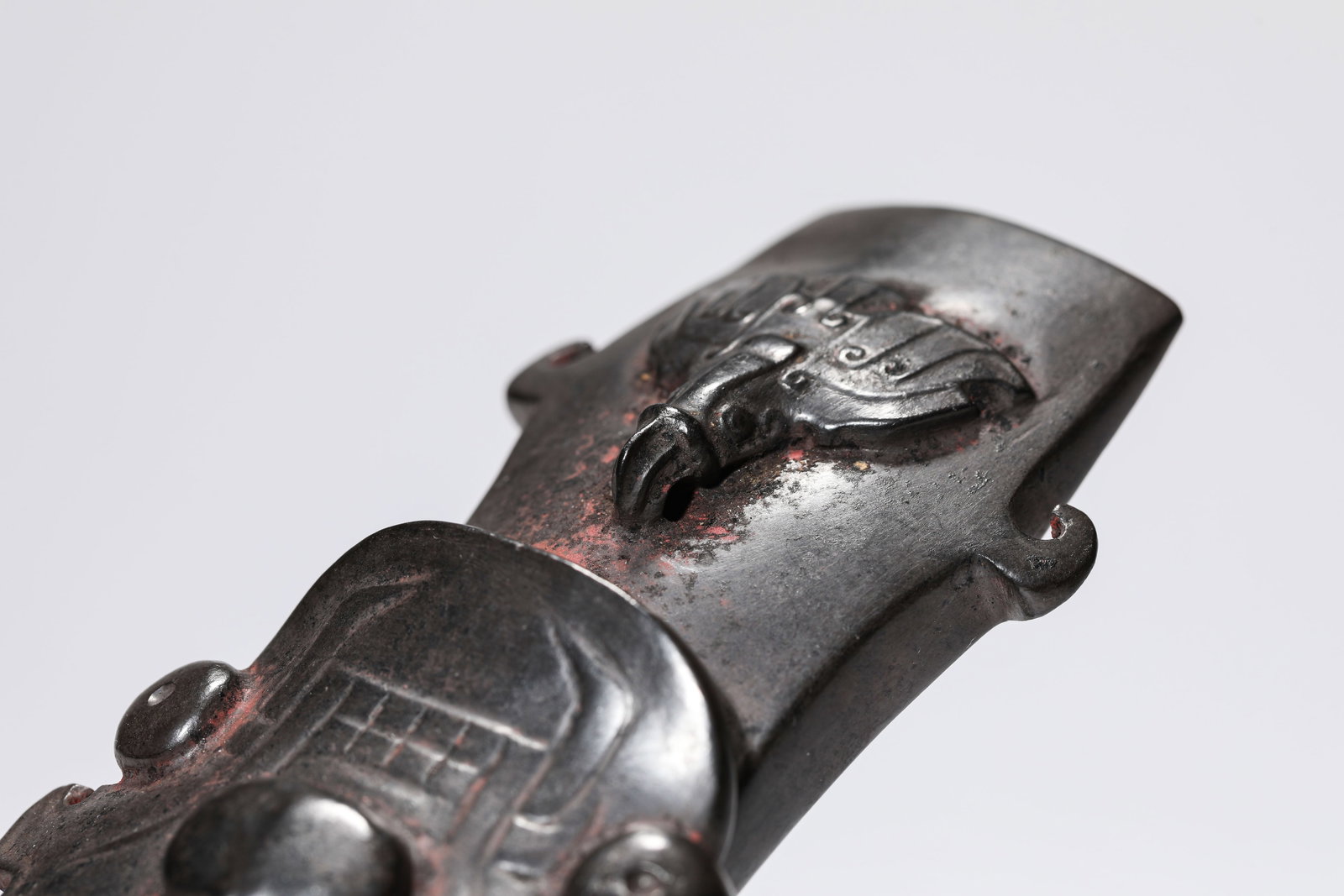 A JADE ?ANCESTOR HEAD? - 3