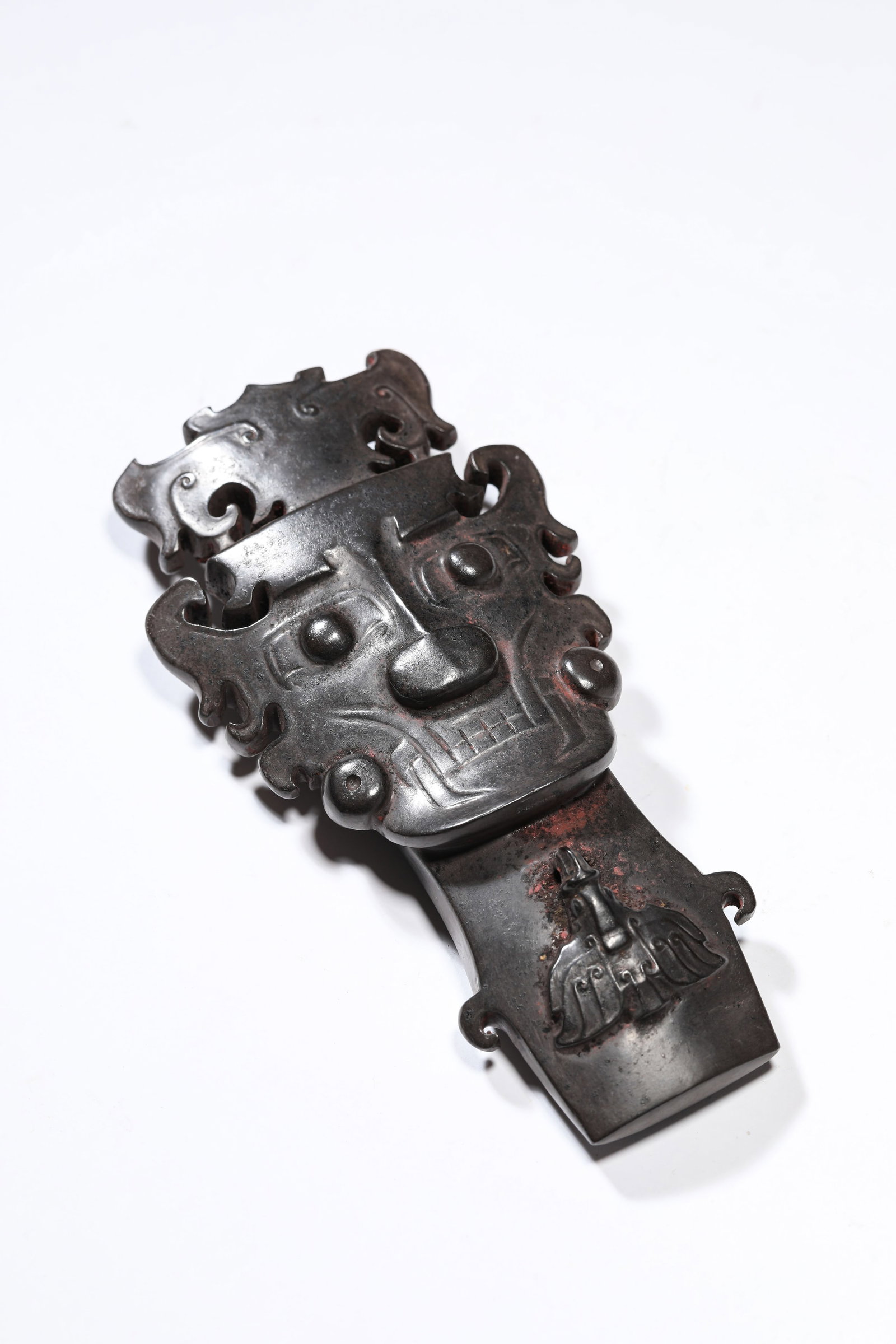A JADE ?ANCESTOR HEAD? - 5
