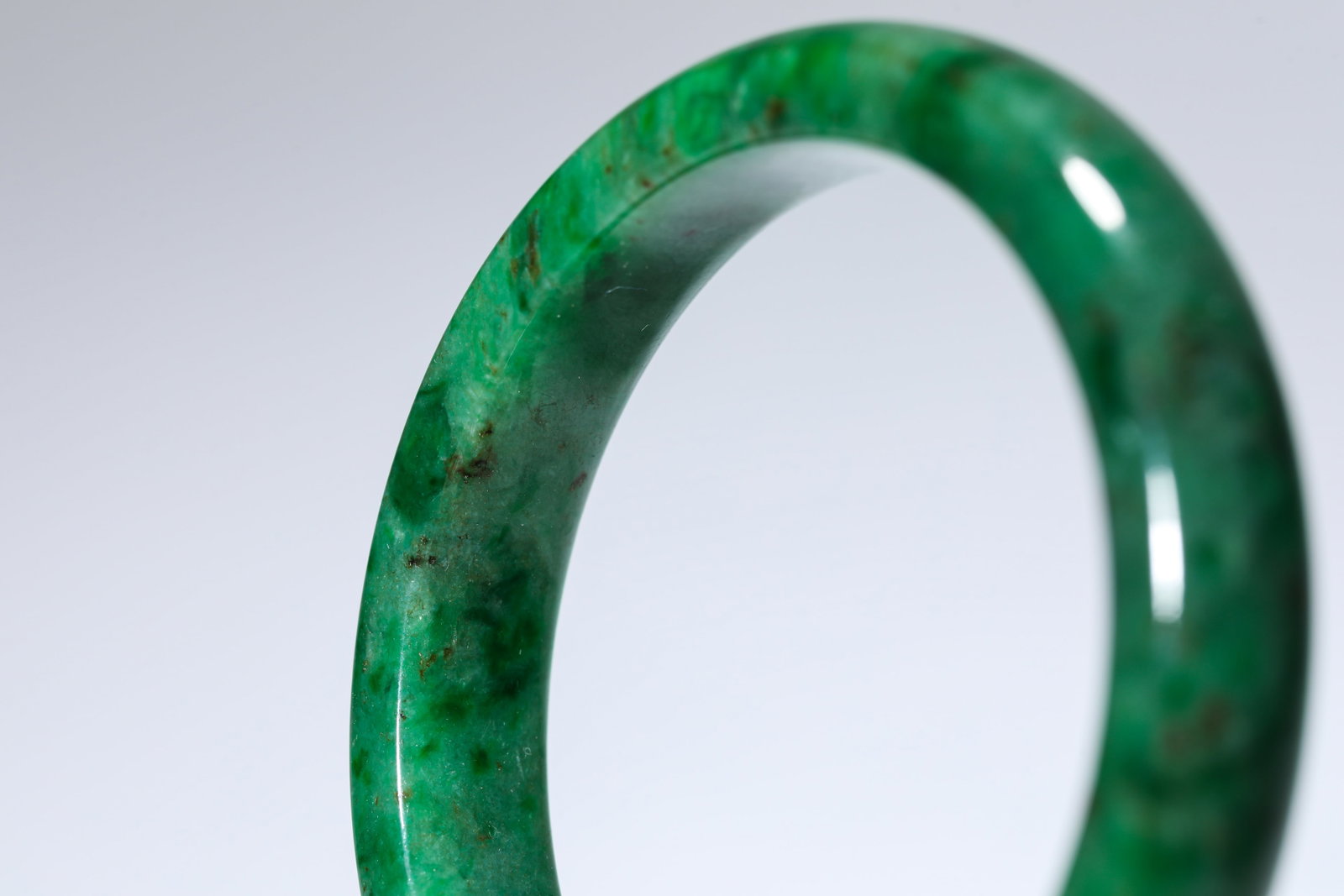 A JADEITE BANGLE - 5
