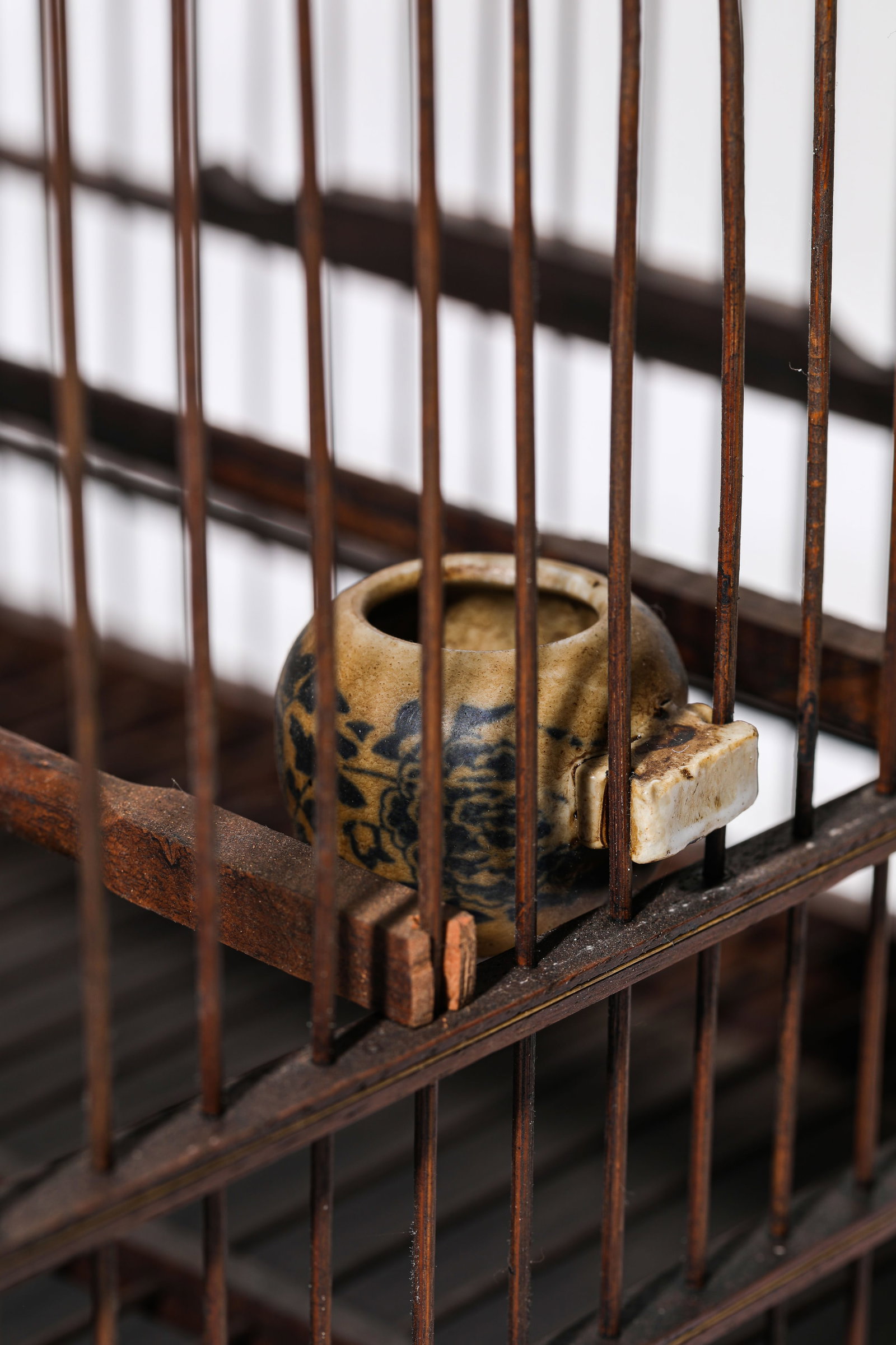 A WOOD BIRDCAGE - 6