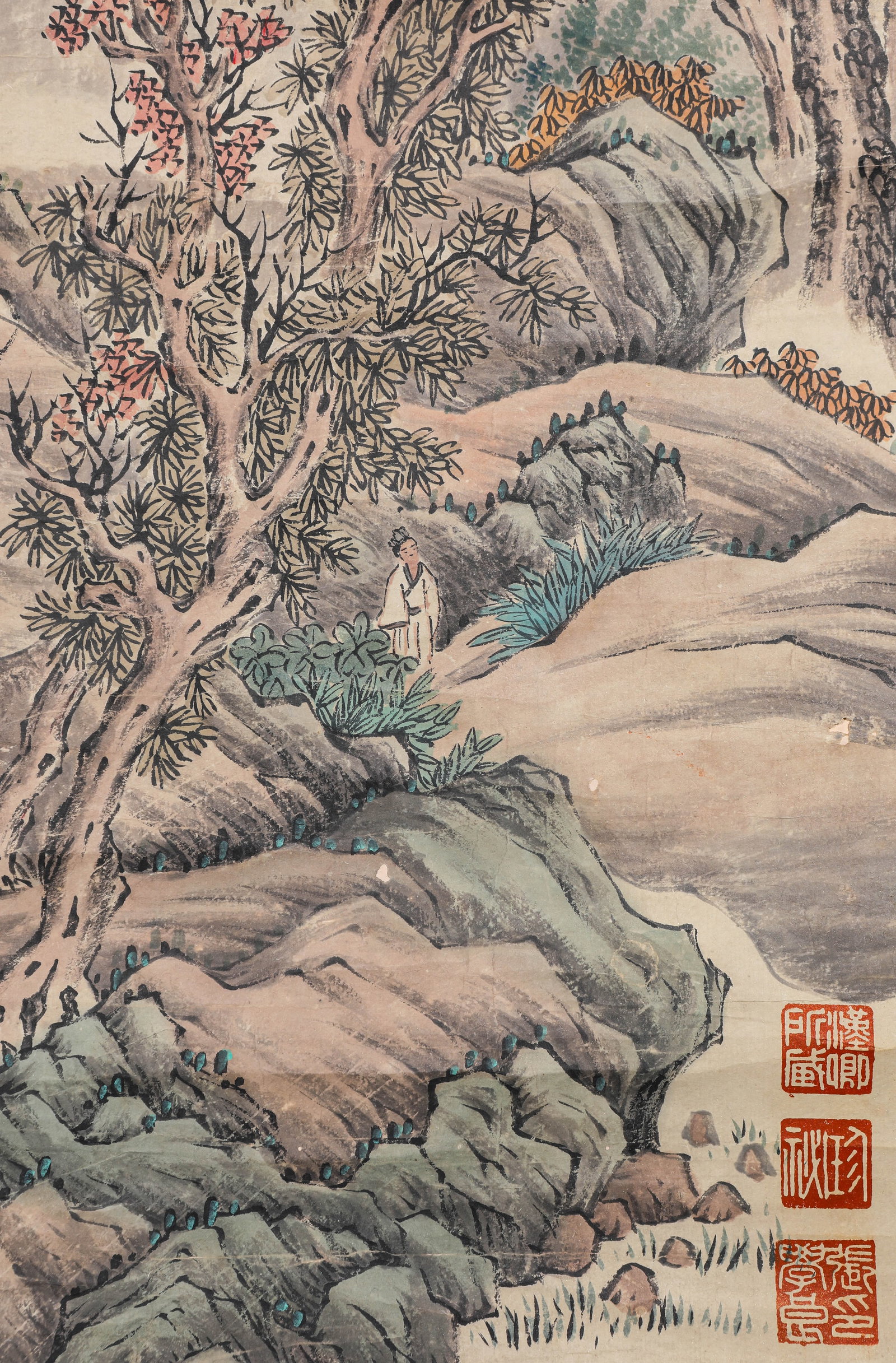LAN YING (1585-1664), ATTRIBUTED TO, LANDSCAPE - 7