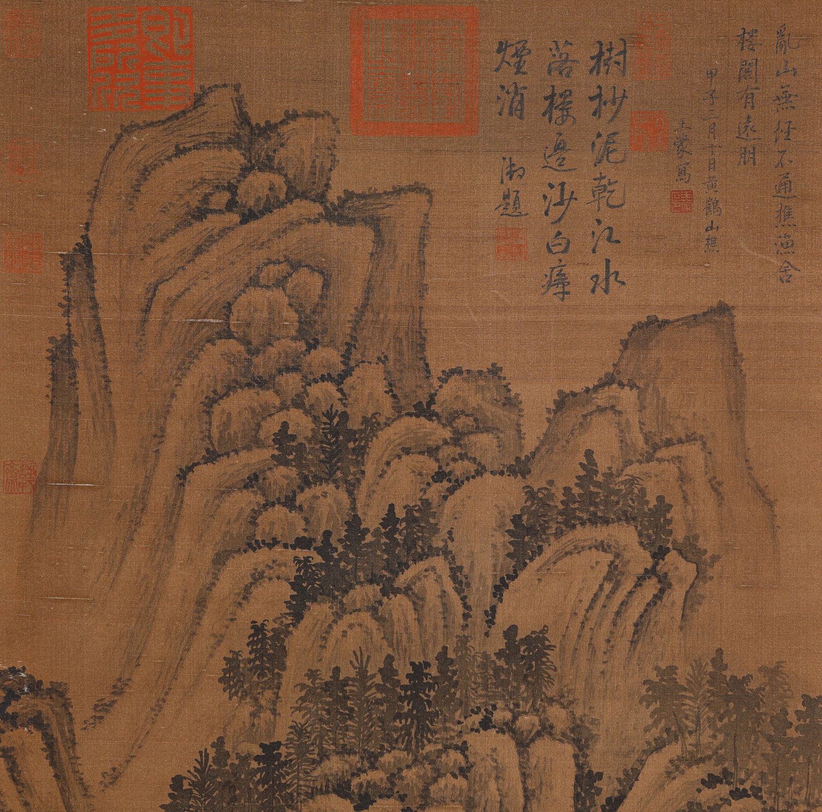 WANG MENG (1308-1385), ATTRIBUTED TO, LANDSCAPE - 3
