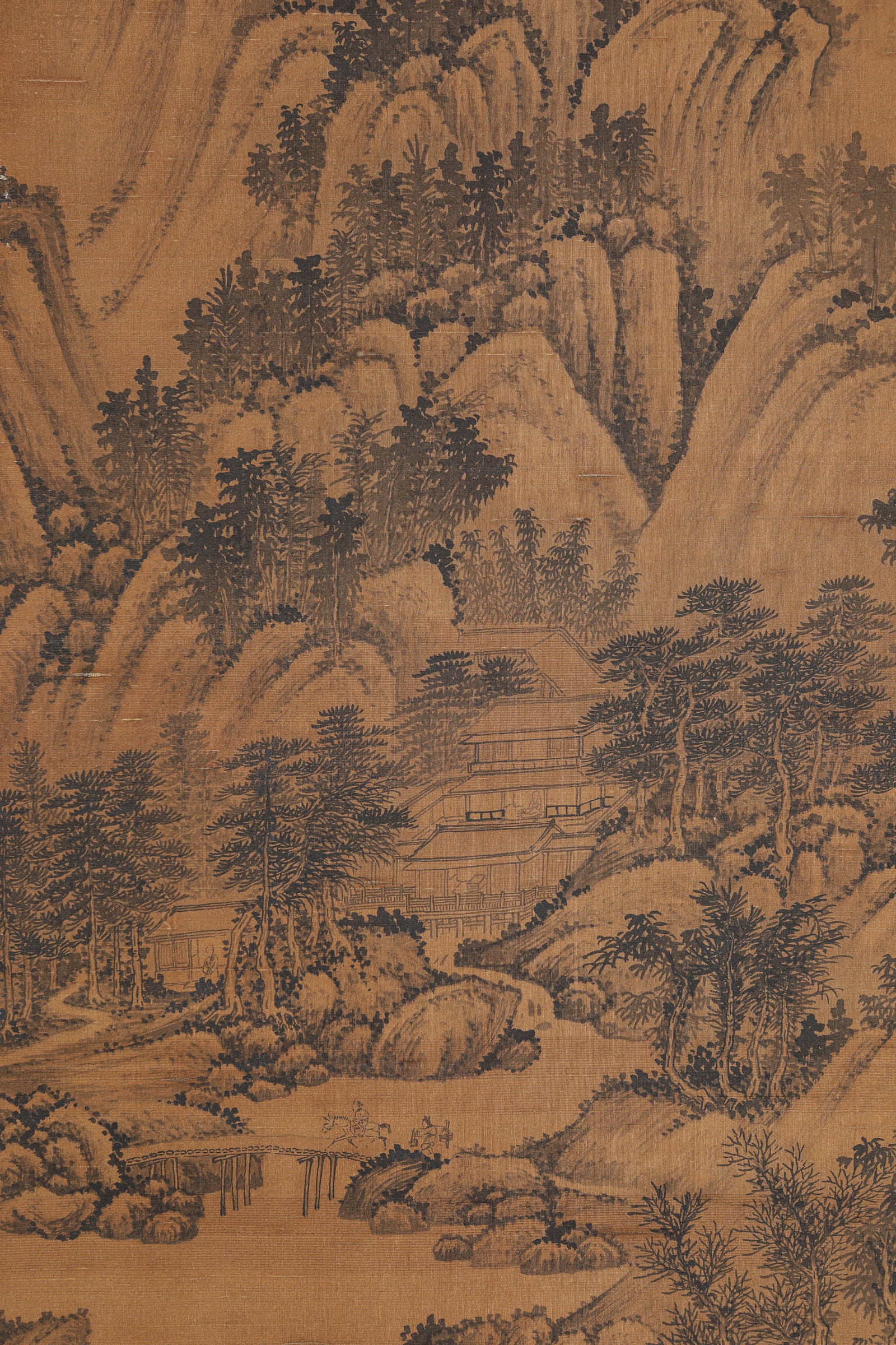 WANG MENG (1308-1385), ATTRIBUTED TO, LANDSCAPE - 4