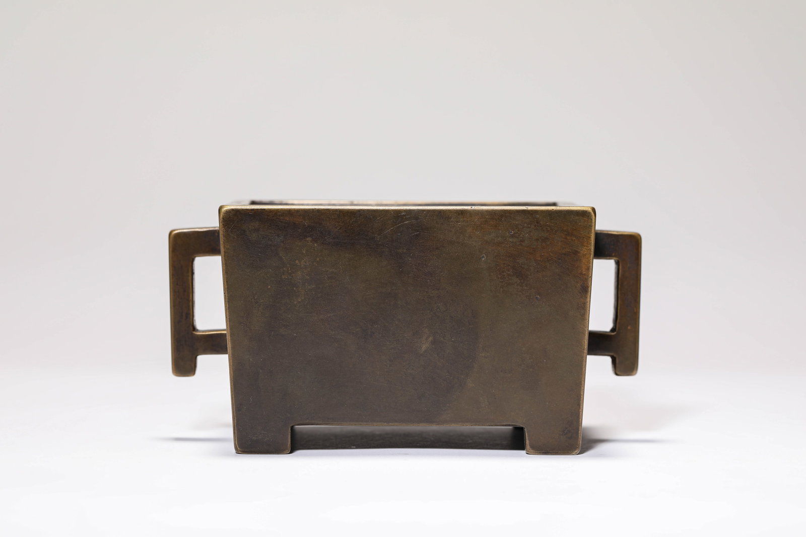 A BRONZE ?TROUGH-FORM? CENSER - 3