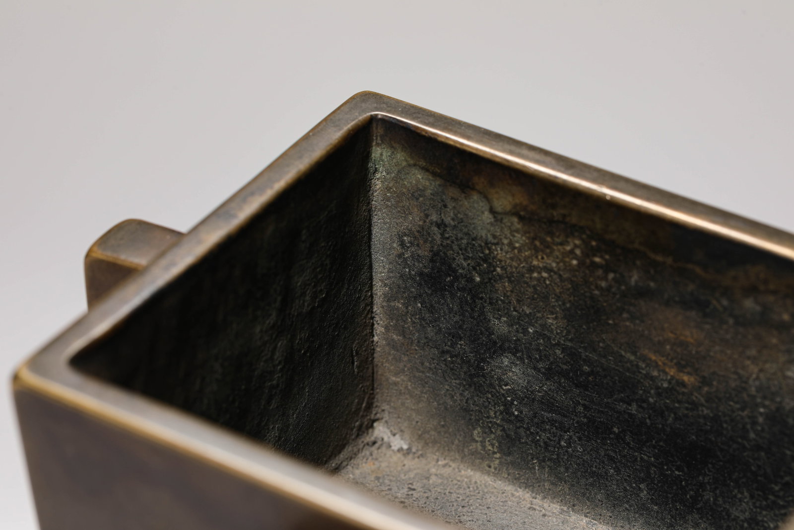 A BRONZE ?TROUGH-FORM? CENSER - 4